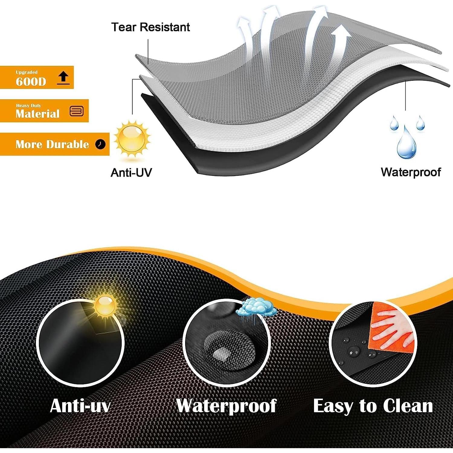 Cubierta para Plancha Blackstone 17 Pulgadas MOSPDE 600D Impermeable