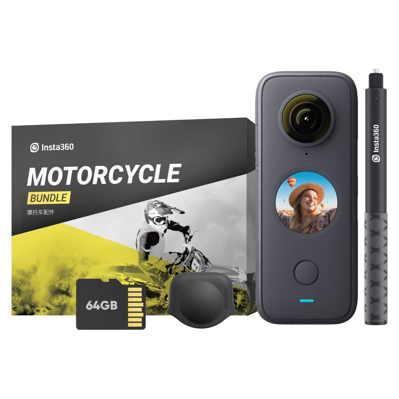 Cámara de Acción Insta360 ONE X2 360° 5.7K Impermeable