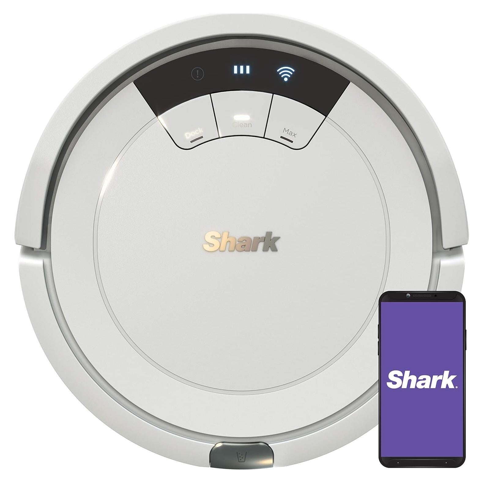 Aspiradora Robot Shark AV752, Tri-Brush, Con Wifi, 120 min