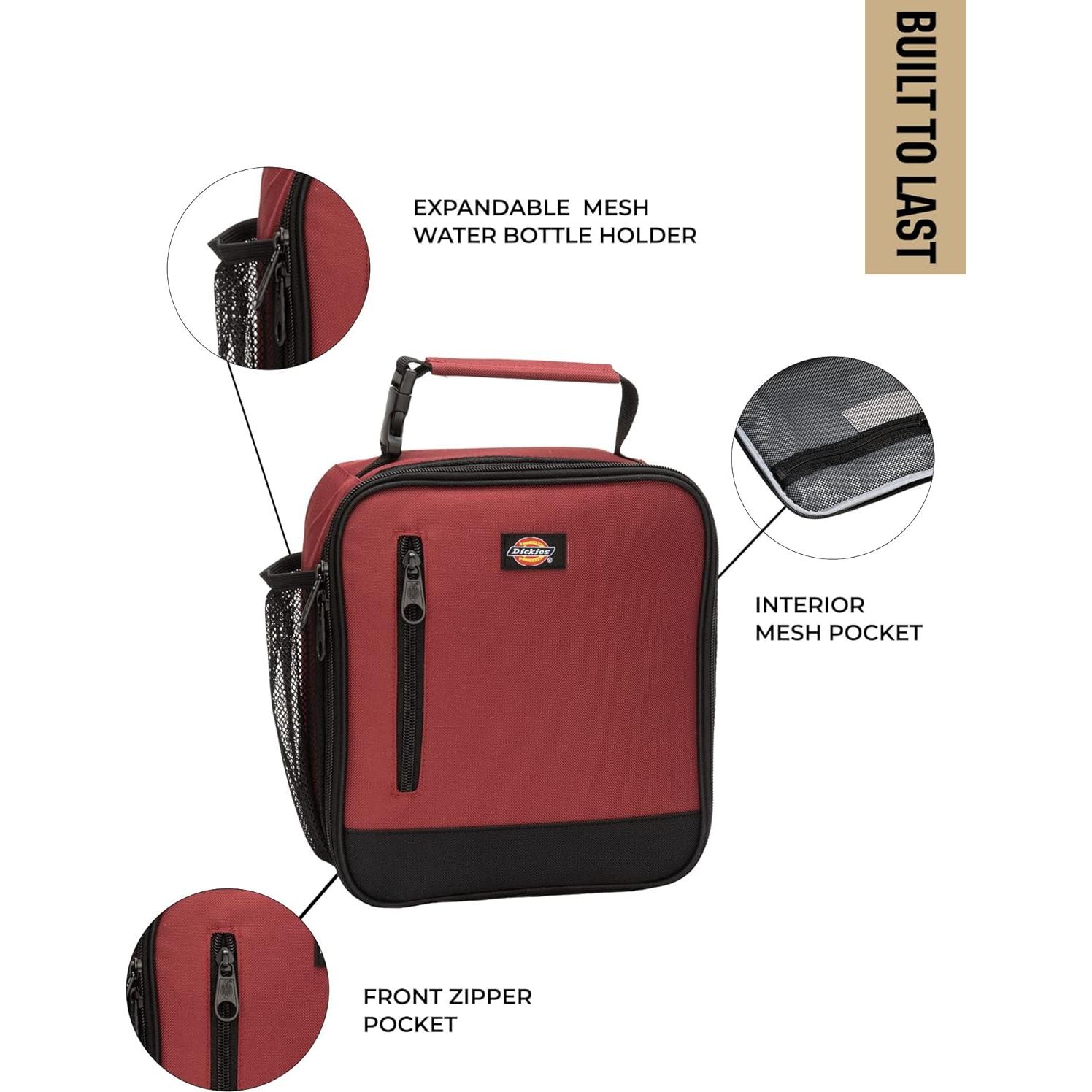 Bolsa de Almuerzo Aislada Dickies 12L Color Sangre
