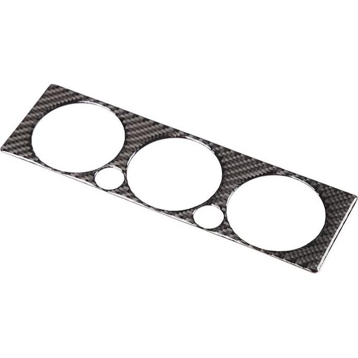 Panel de Trim de Aire Acondicionado TongSheng para Toyota Tacoma 2006-2015 - Fibra de Carbono Negra