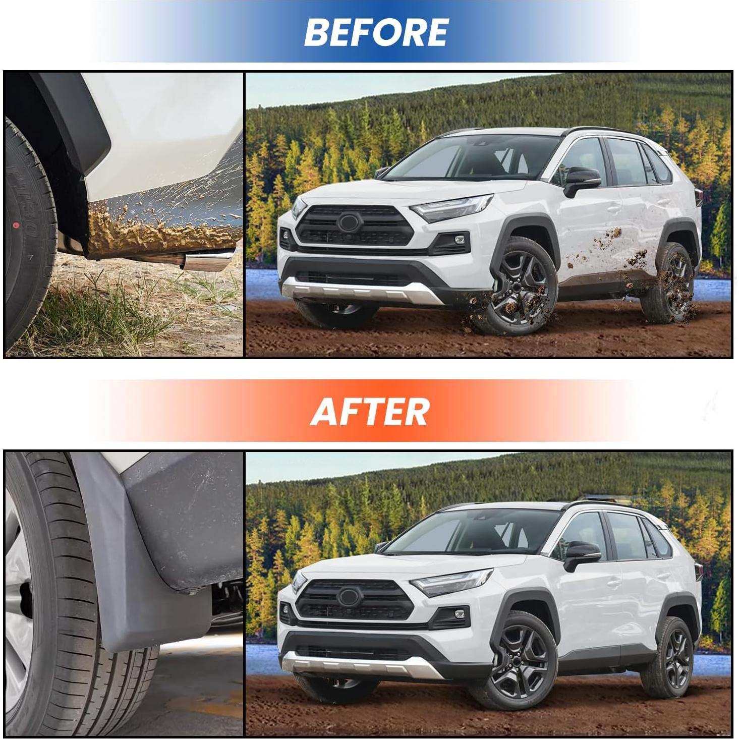 Guardabarros Salpicaduras Aceavy para Toyota RAV4 2019-2024