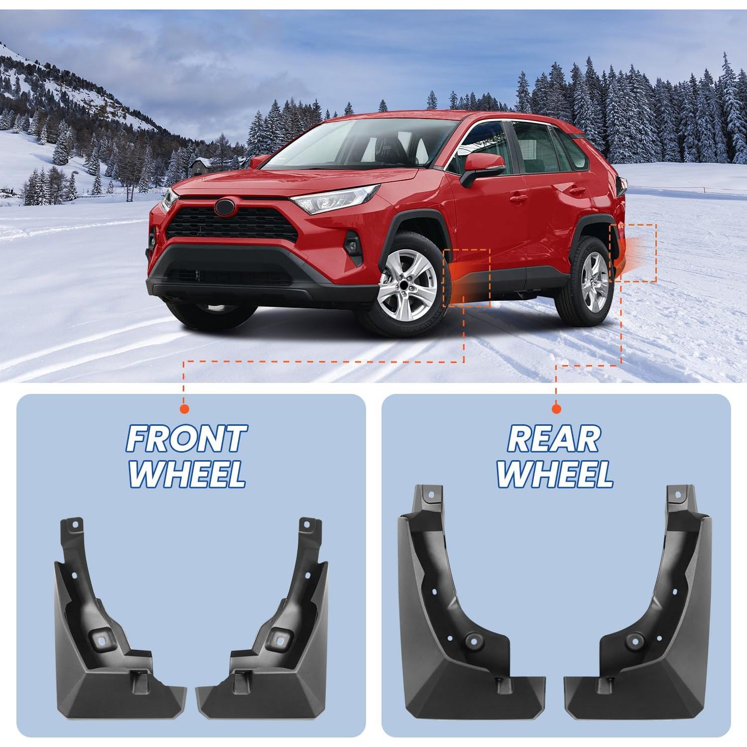 Guardabarros Salpicaduras Aceavy para Toyota RAV4 2019-2024