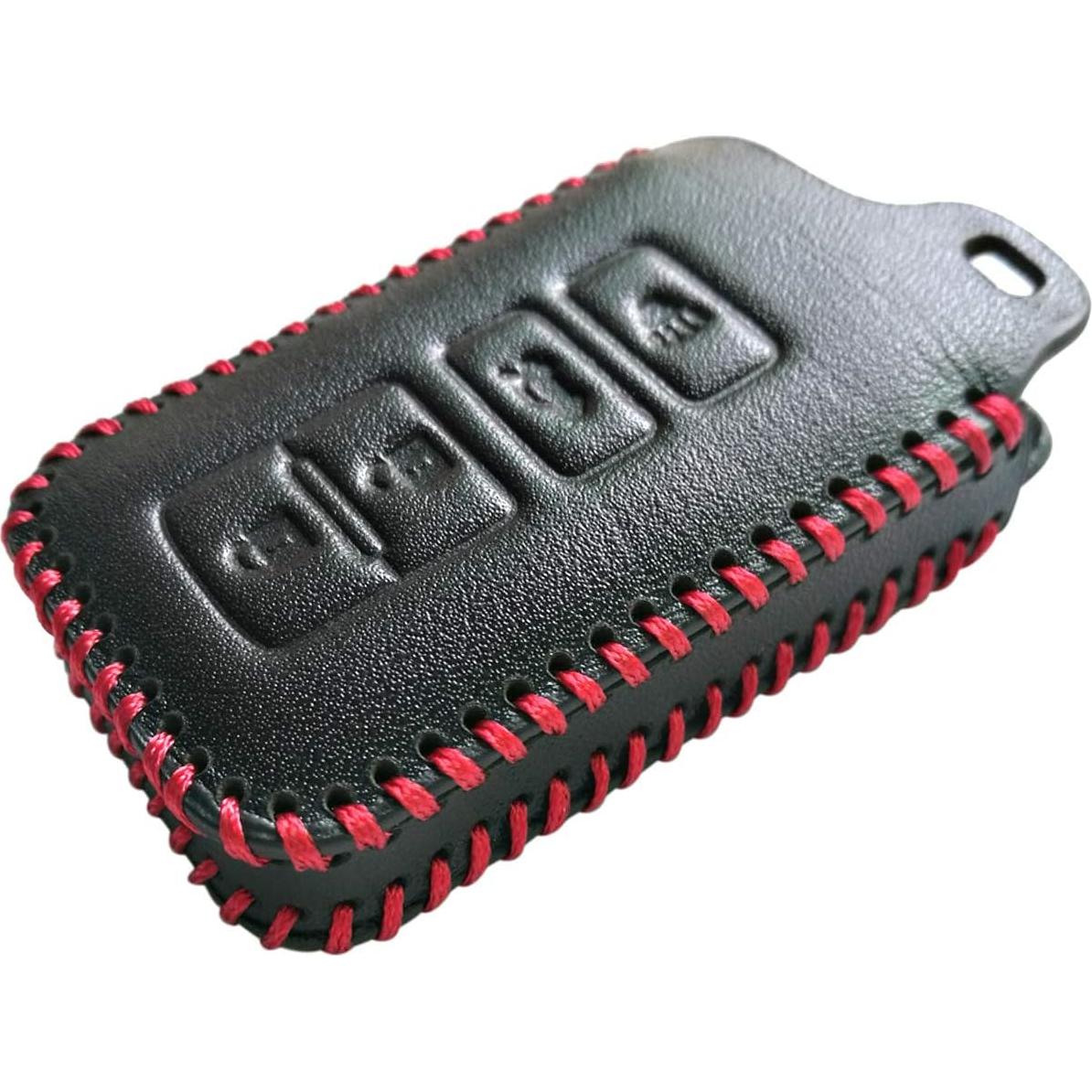 Funda de Llave Coolbestda para Toyota 2013-2019 - Cuero Negro
