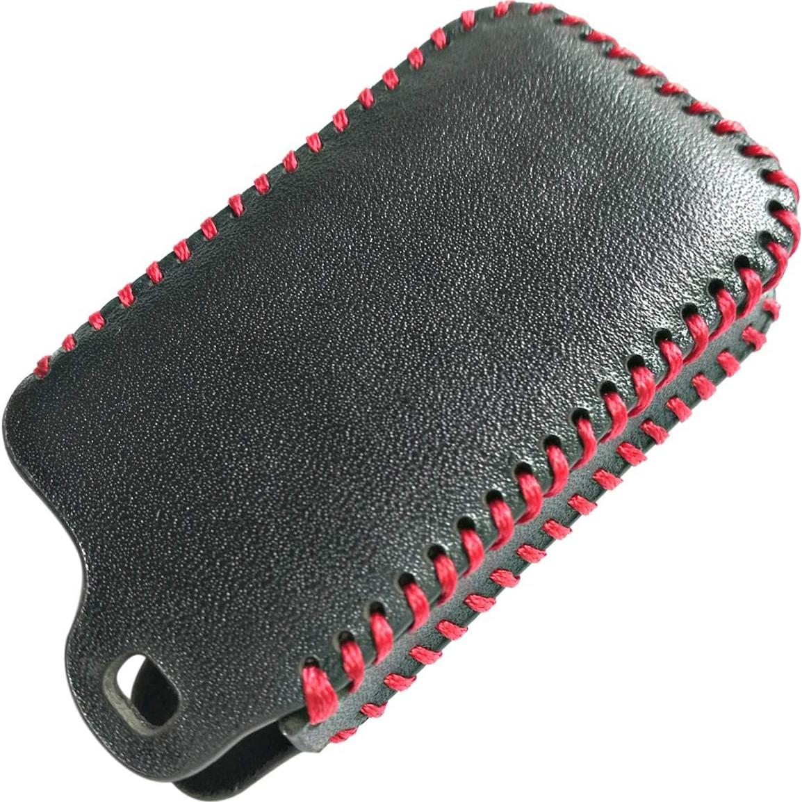 Funda de Llave Coolbestda para Toyota 2013-2019 - Cuero Negro