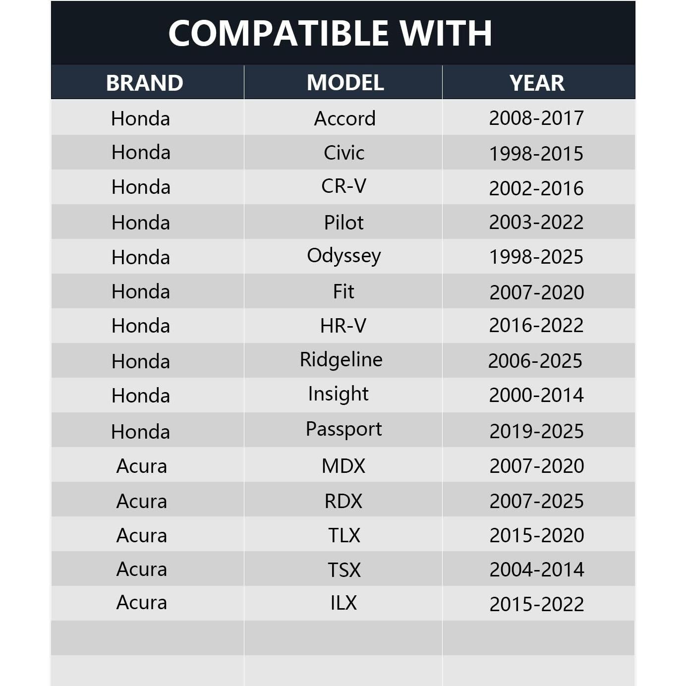 Adaptador de Claxon Universal NEOGET para Honda y Acura - 2 Piezas