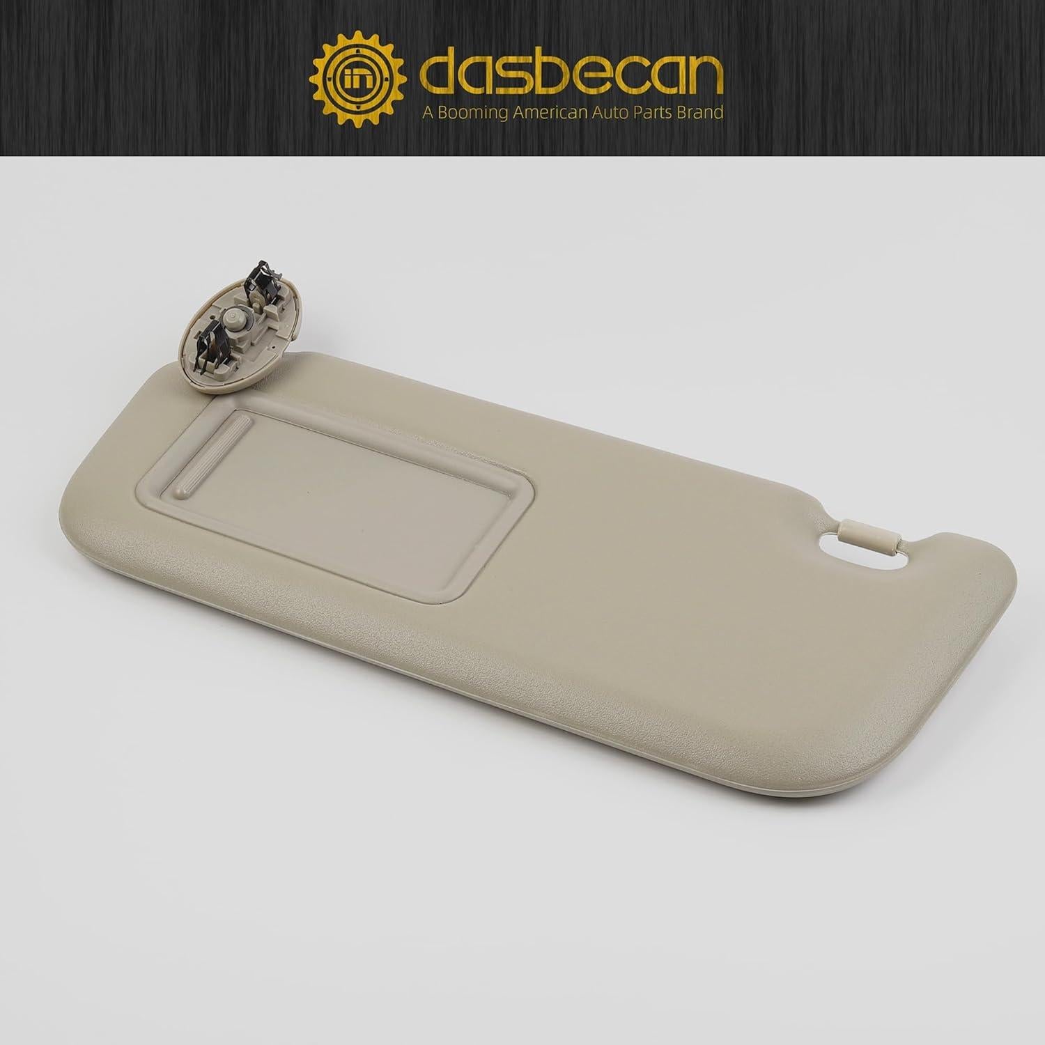 Visera del Sol Dasbecan Lado Conductor Izquierdo Toyota Corolla 2009-2013