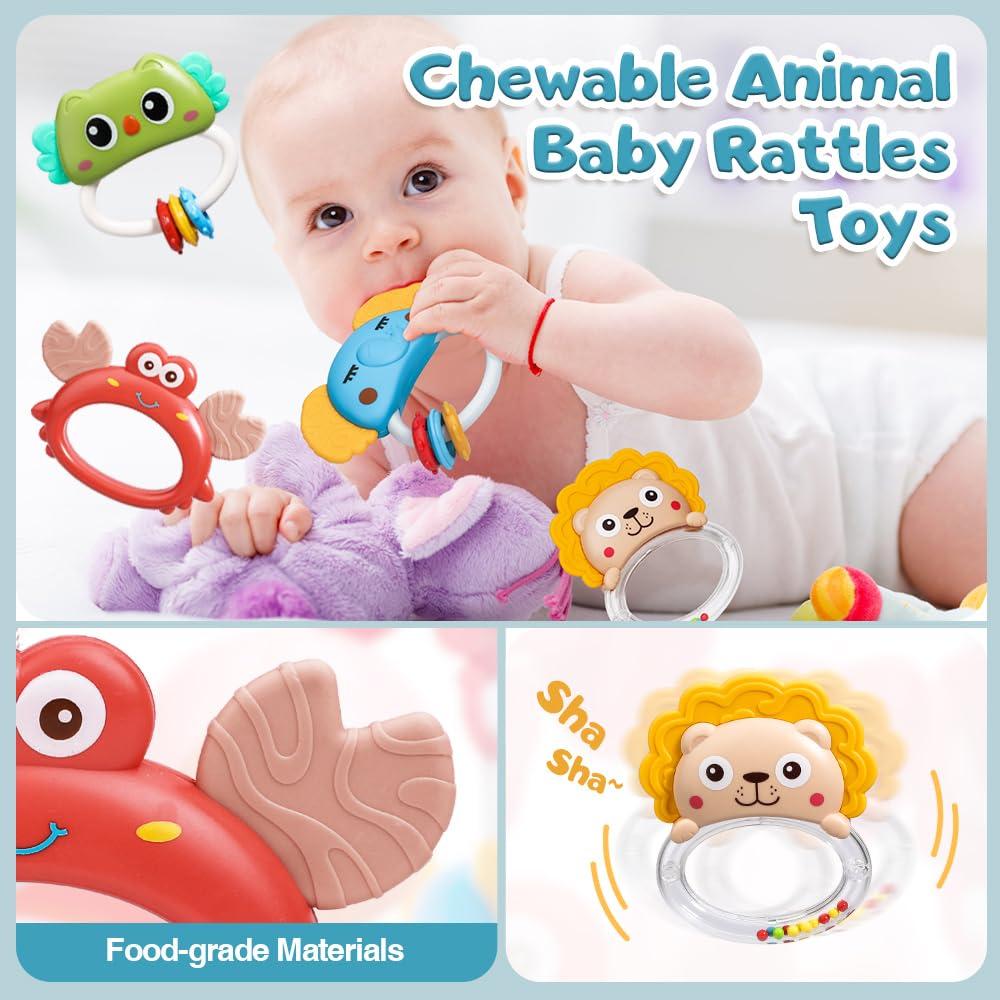 Móvil Musical para Cuna Mini Tudou con Proyección y Control Remoto