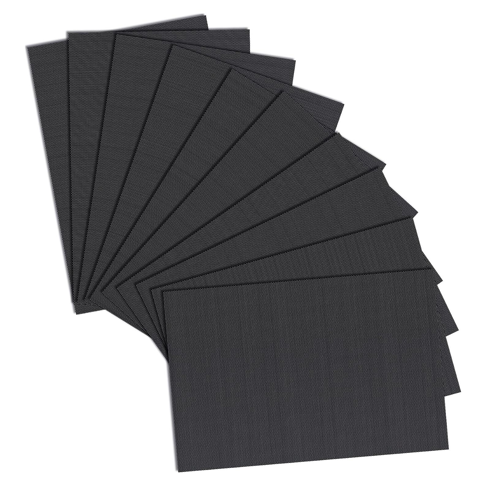 PAGOW Malla de Ojos de Fursuit Negra 10 Hojas 300x200mm PVC