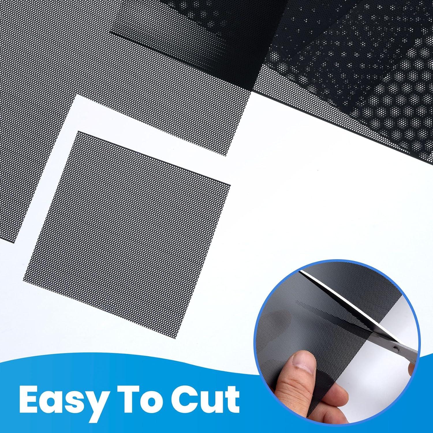 PAGOW Malla de Ojos de Fursuit Negra 10 Hojas 300x200mm PVC