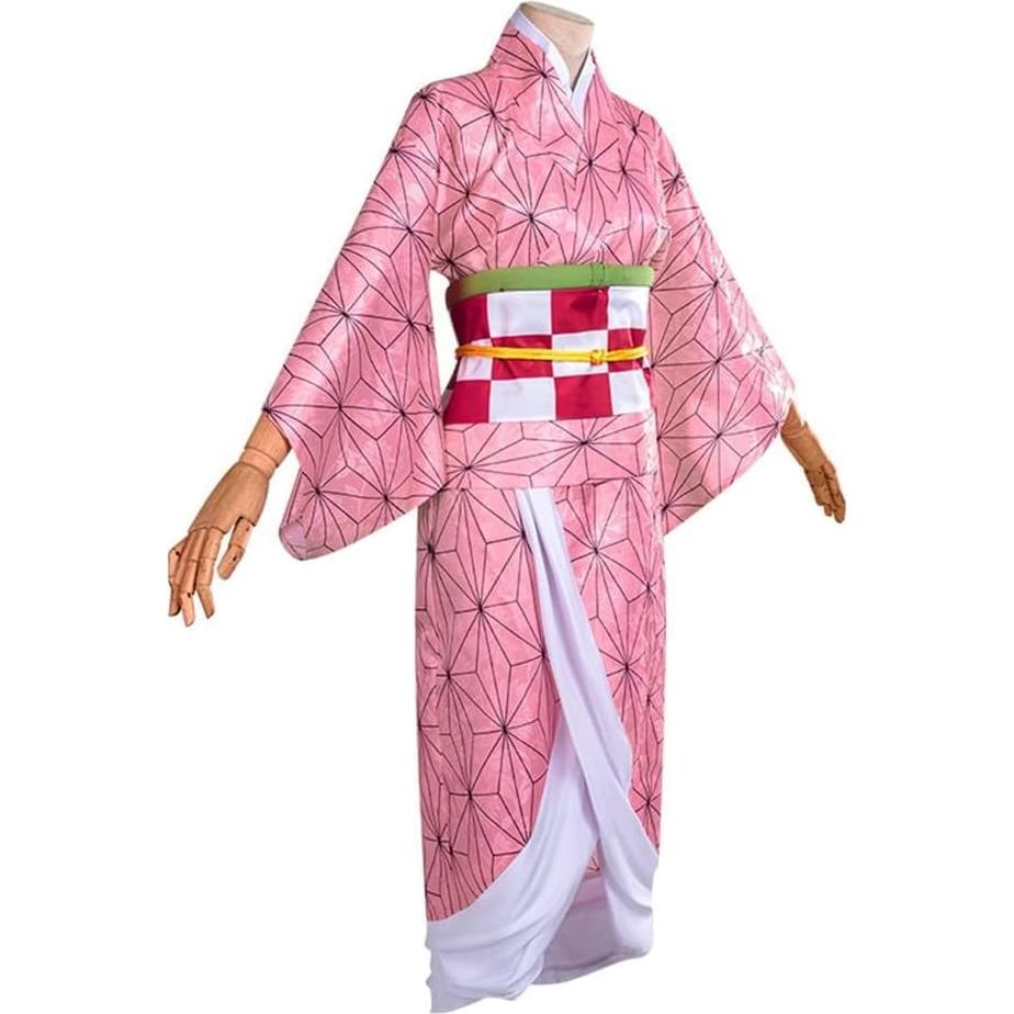 Disfraz de Cosplay de Anime Kimono Nezuko para Adultas