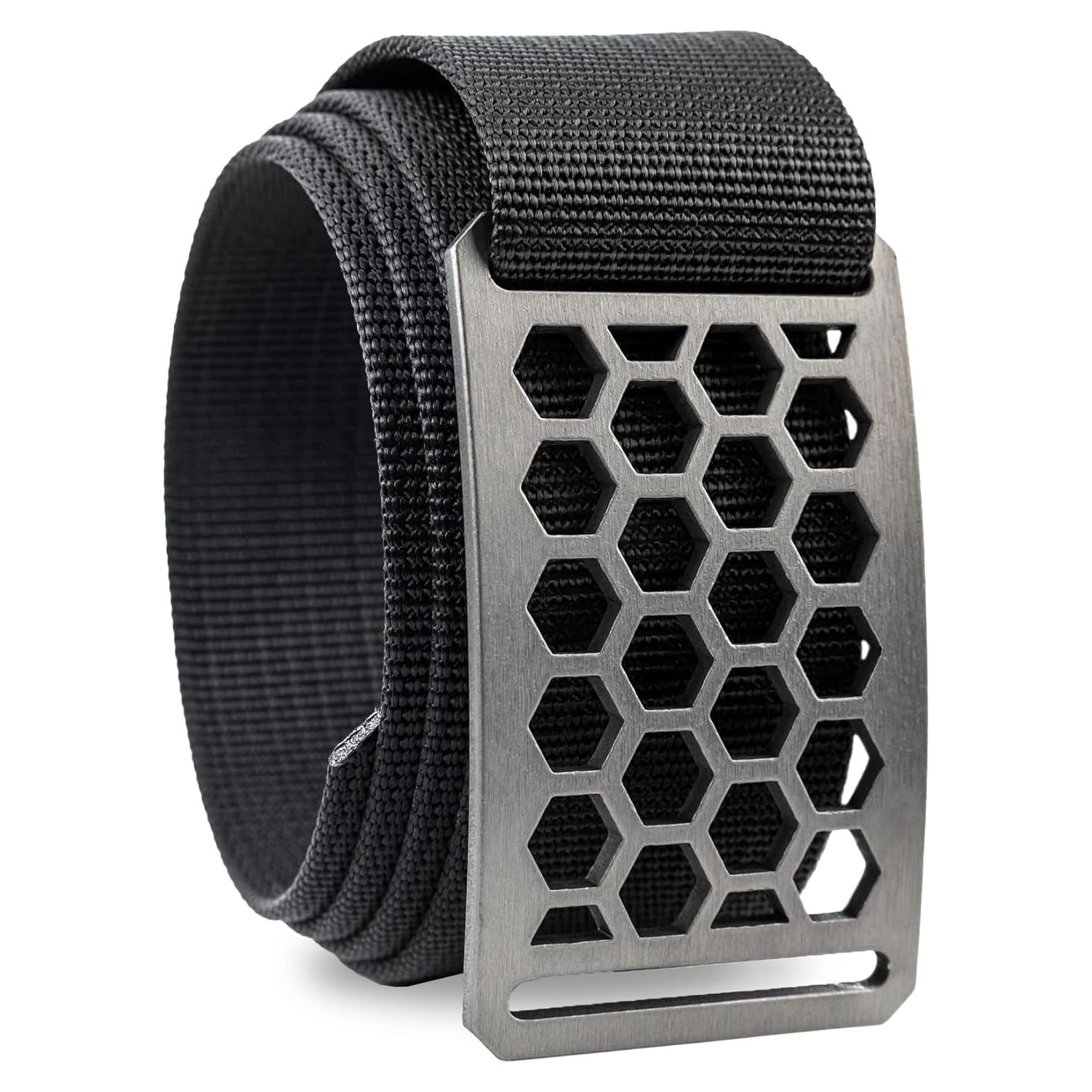 Cinturón Táctico GRIP6 Unisex de Nylon Jet 66-76 cm