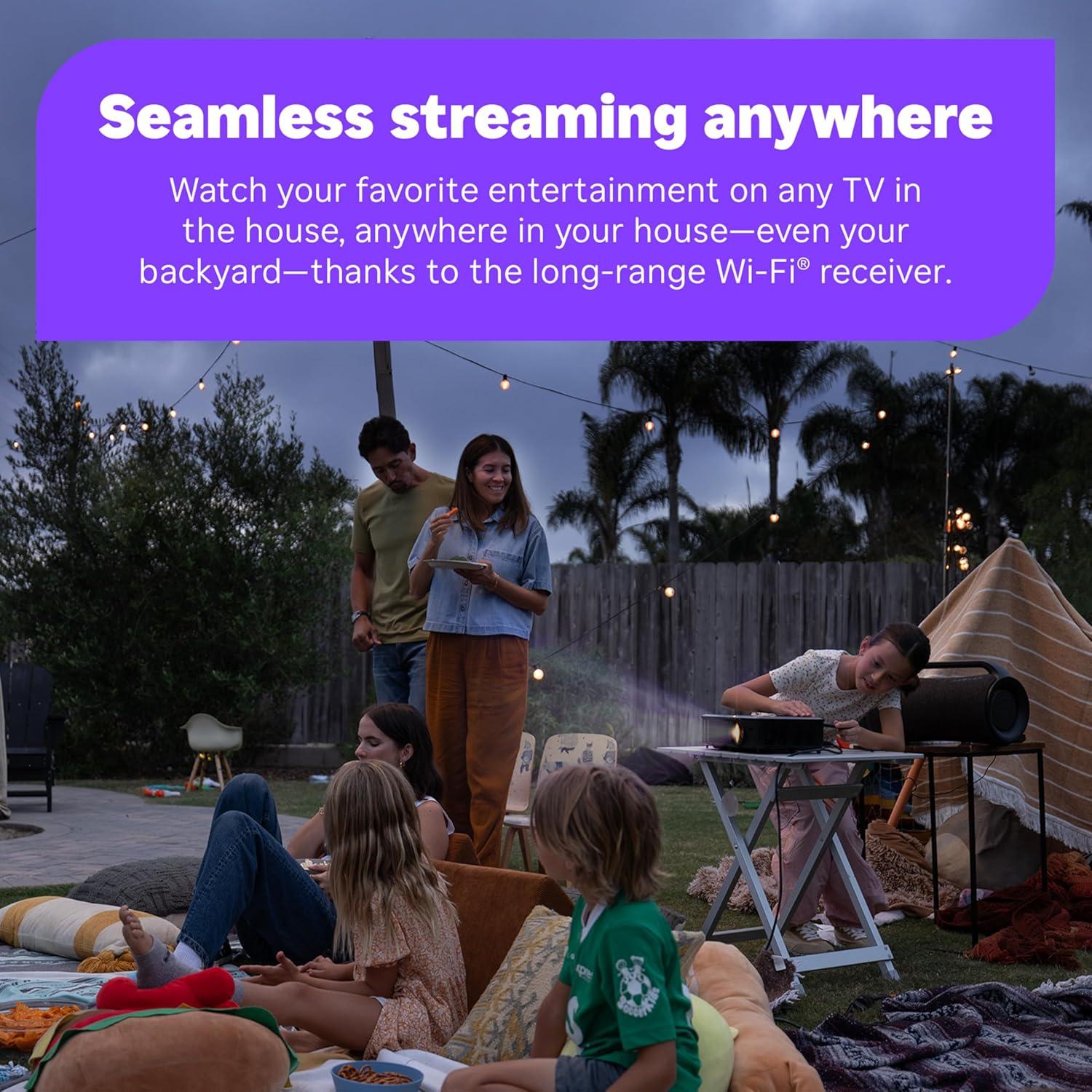 Roku Streaming Stick 4K - Dispositivo de Streaming con Dolby Vision