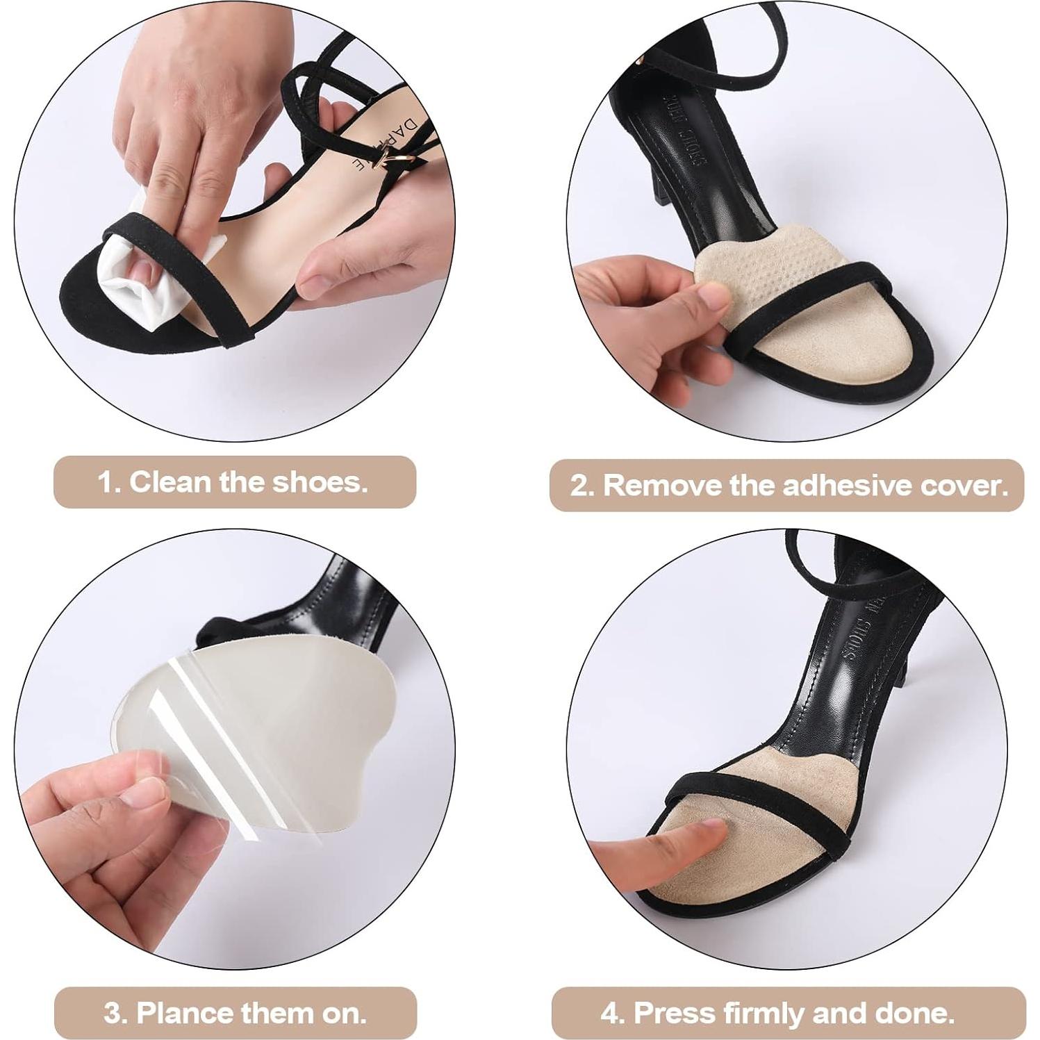 Almohadillas Metatarsales Antideslizantes Ashoesert 3 Pares