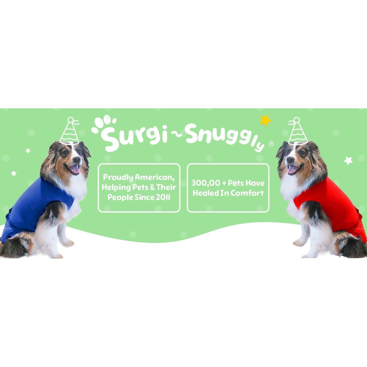 Traje de Recuperación Quirúrgica para Perros Surgi Snuggly 2XL-S
