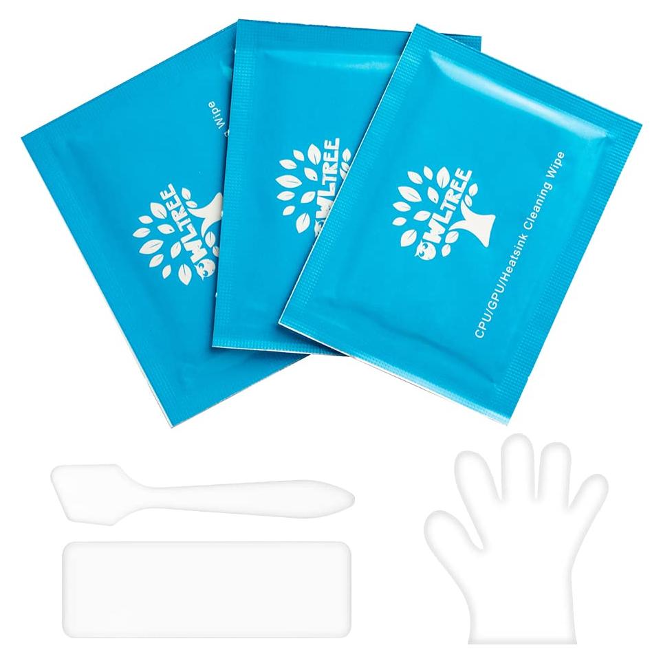 Kit de Limpieza de Pasta Térmica OwlTree 20 Toallitas