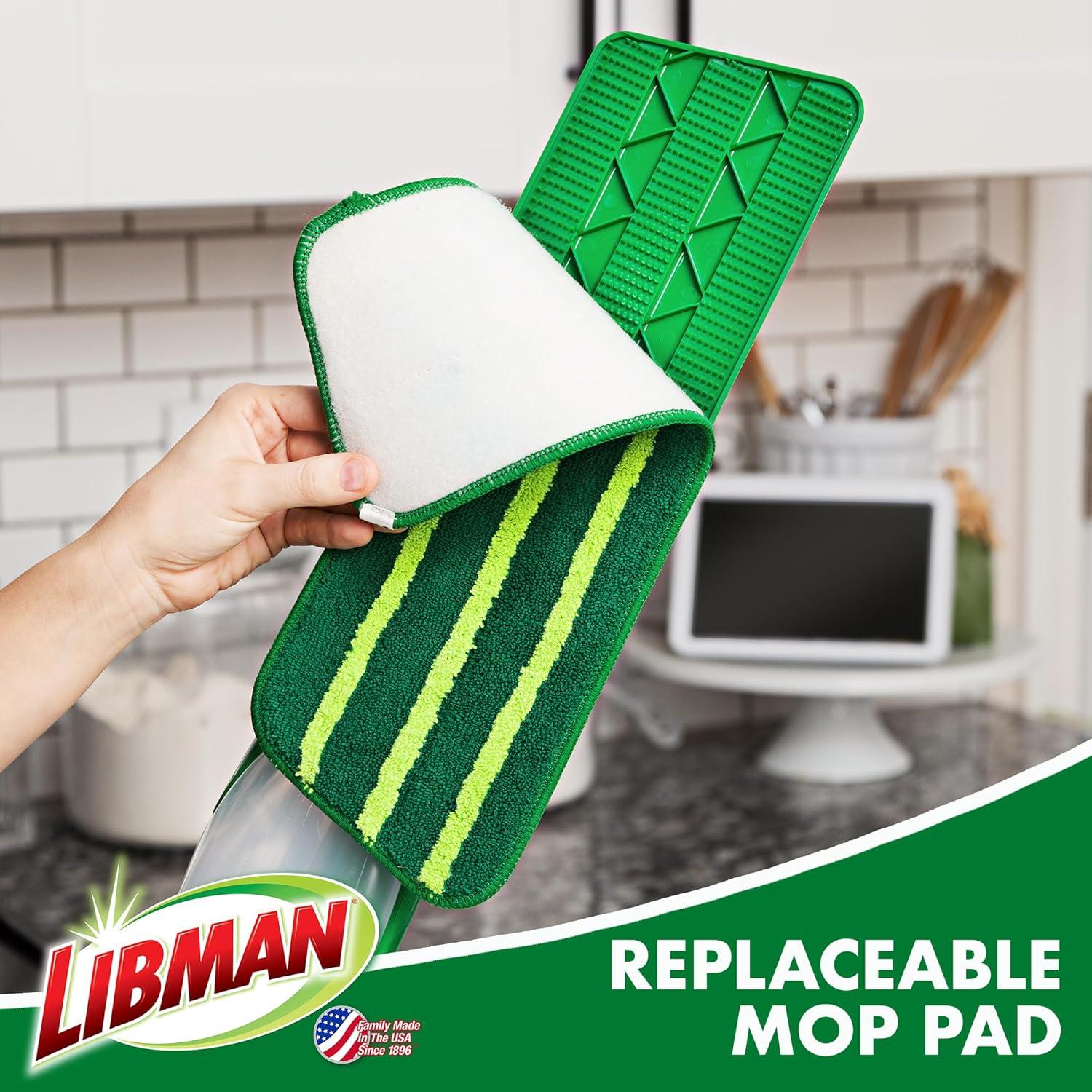 Recargas Libman Freedom Spray Mop - 3 Almohadillas Microfibra