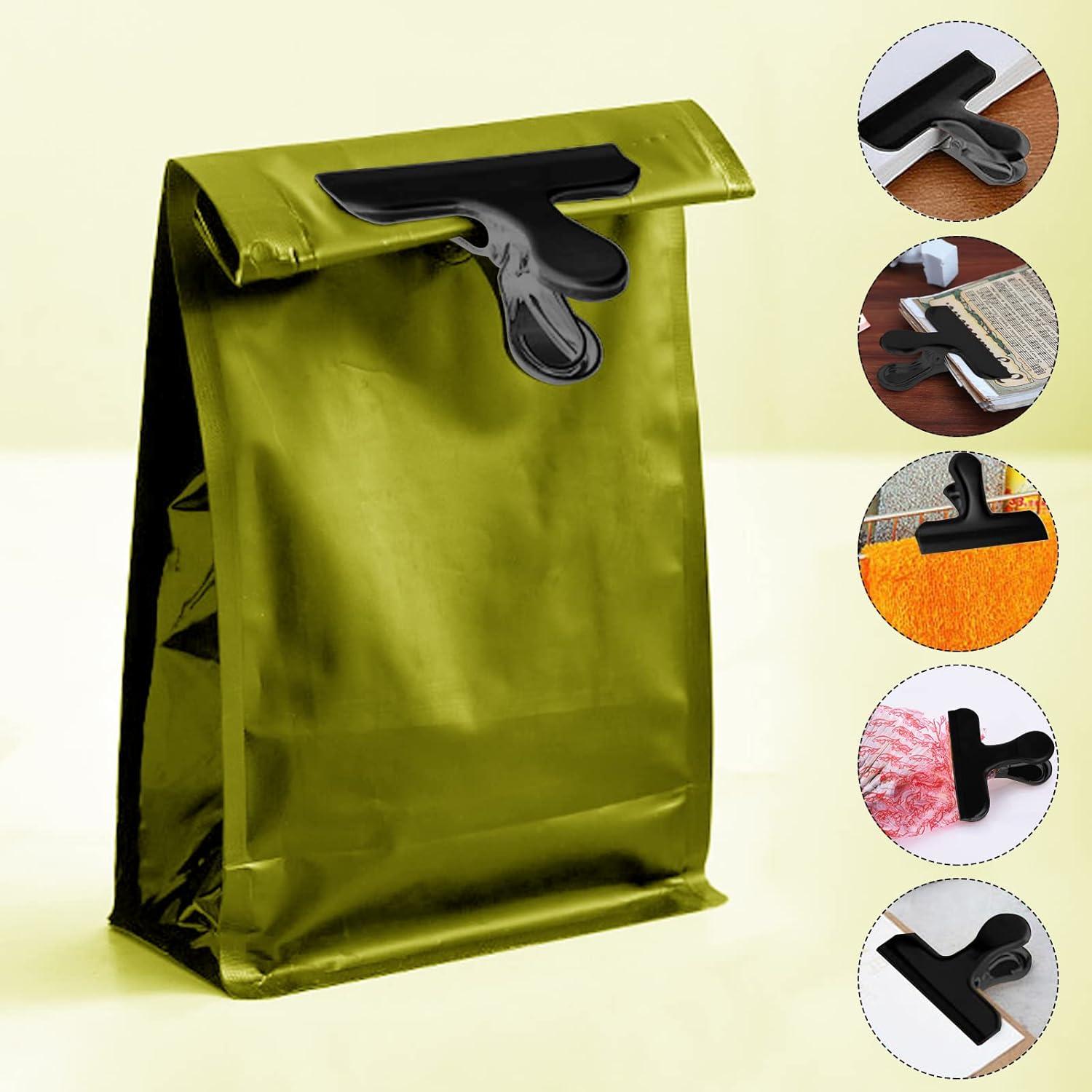 Juego de 8 Clips de Bolsa SourceTon Acero Inoxidable 7.62 cm