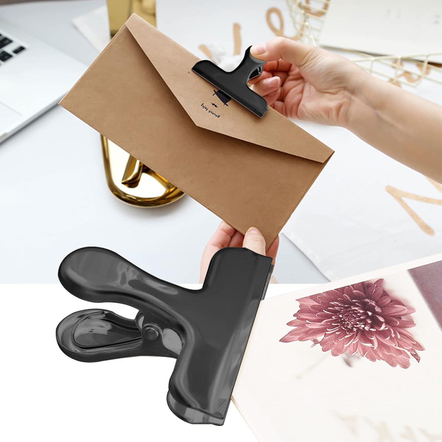 Juego de 8 Clips de Bolsa SourceTon Acero Inoxidable 7.62 cm