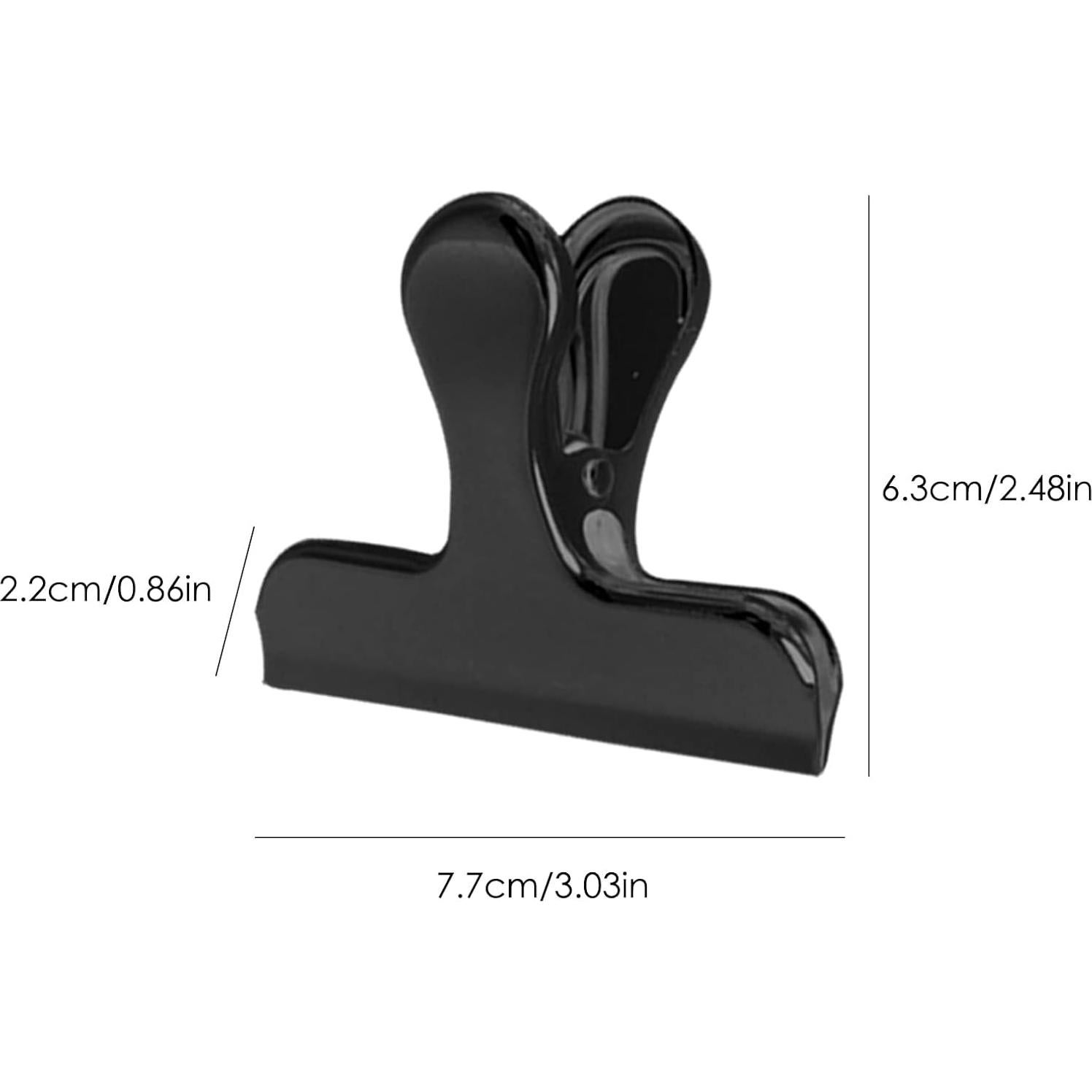 Juego de 8 Clips de Bolsa SourceTon Acero Inoxidable 7.62 cm