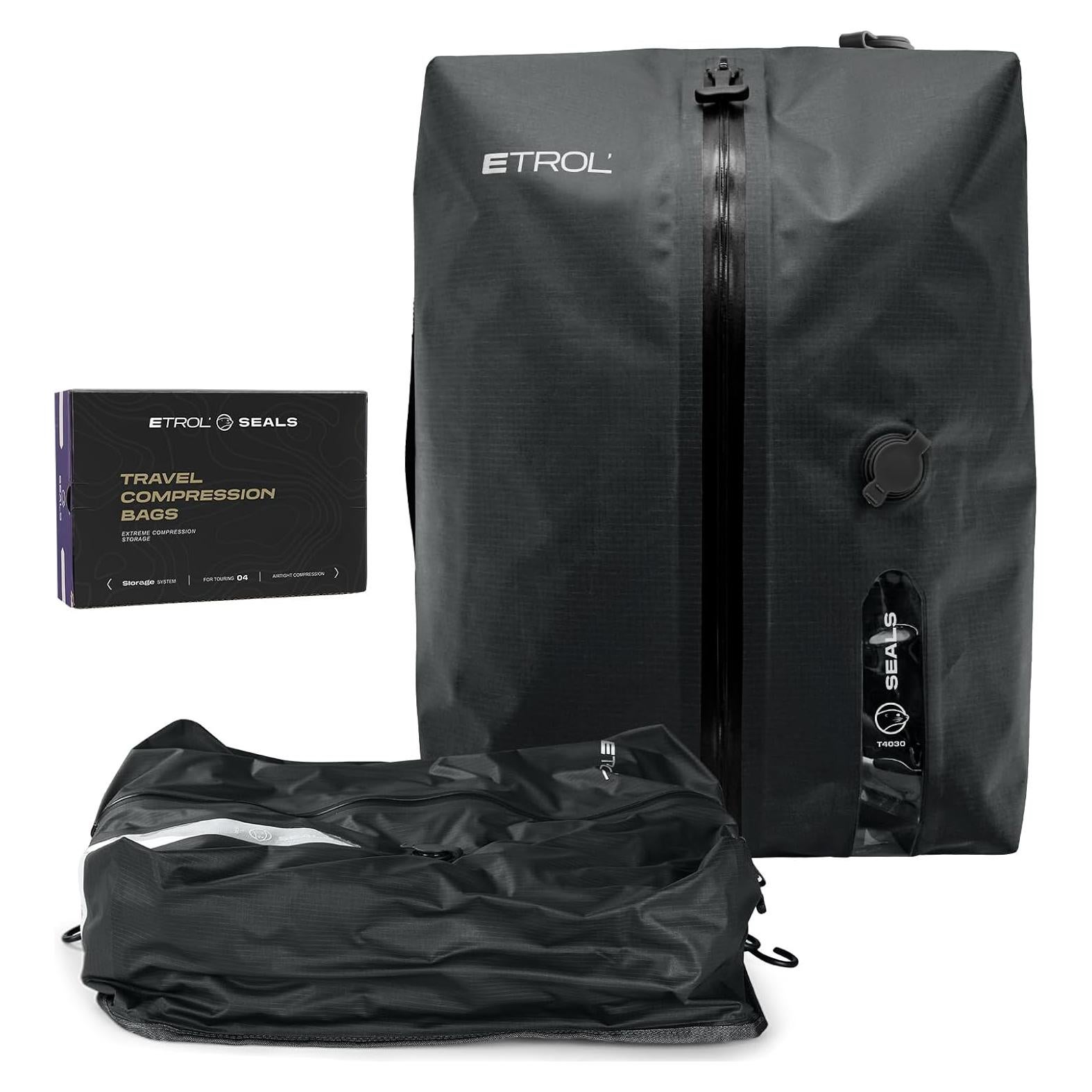 Bolsa de Vacío ETROL para Viaje 70D Impermeable 20x6x27 cm