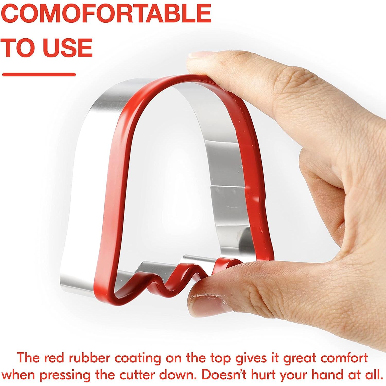 Cortadores de Galletas Fantasma COOKIEQUE 2 Piezas Acero Inoxidable