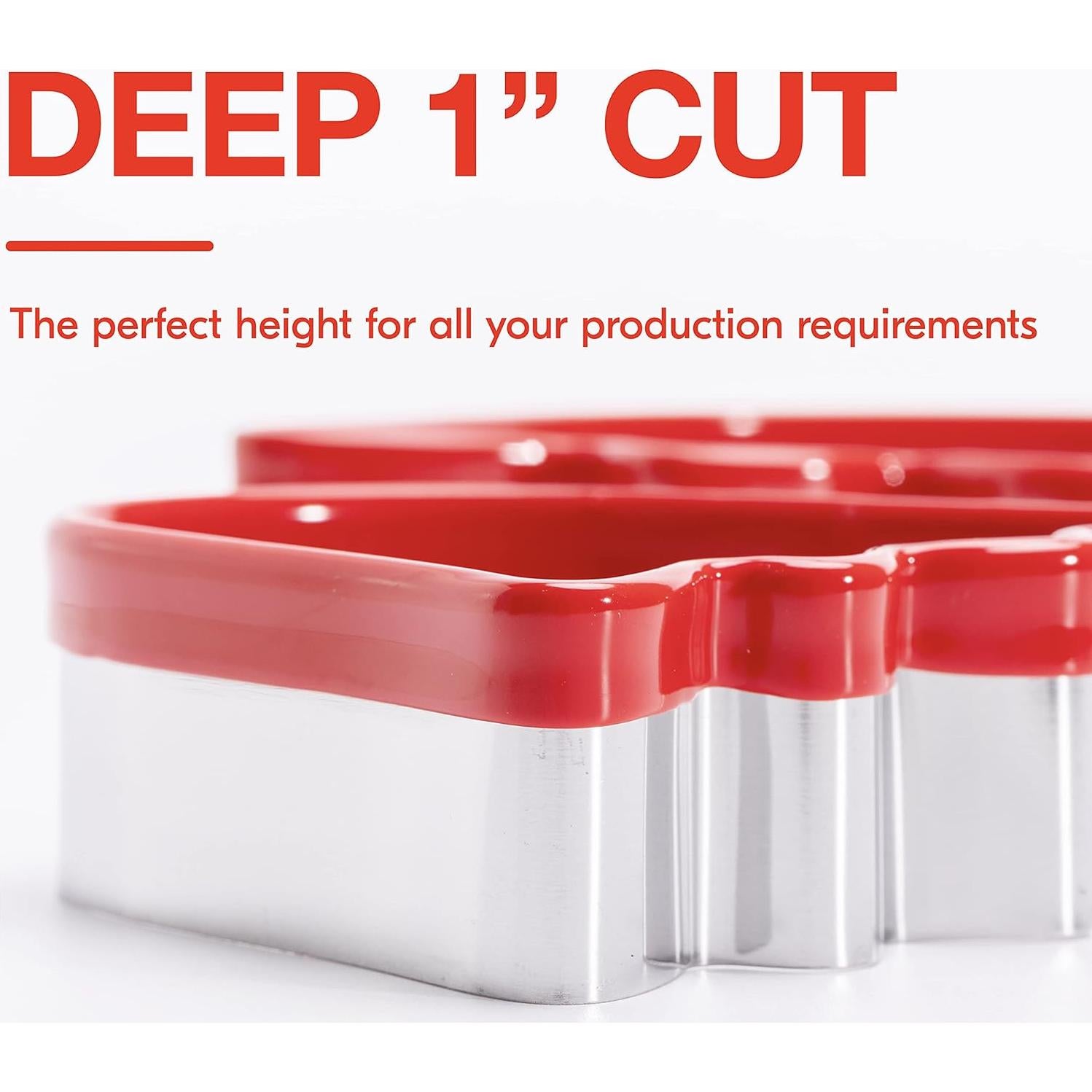 Cortadores de Galletas Fantasma COOKIEQUE 2 Piezas Acero Inoxidable