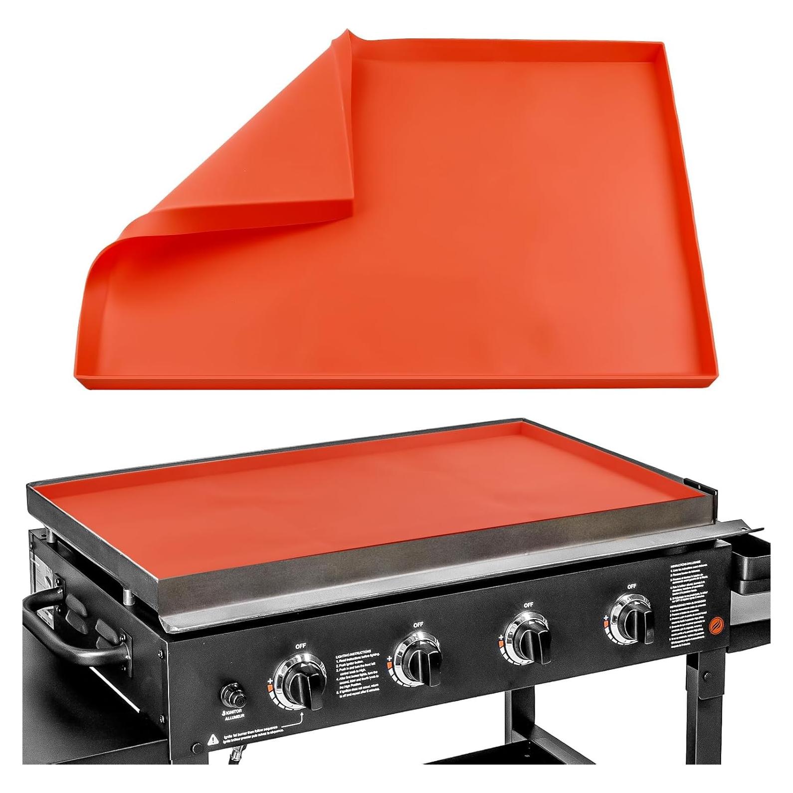 Cubierta Protectora de Silicona VOGHJA para Plancha 43 cm Naranja