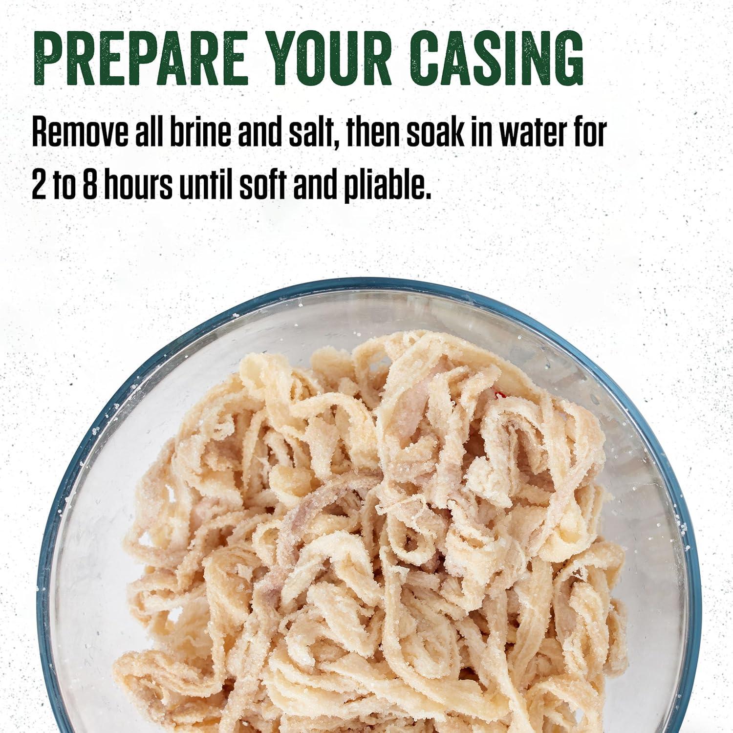 Fundas de Cerdo Naturales LEM Products 32-35mm, 226.8g