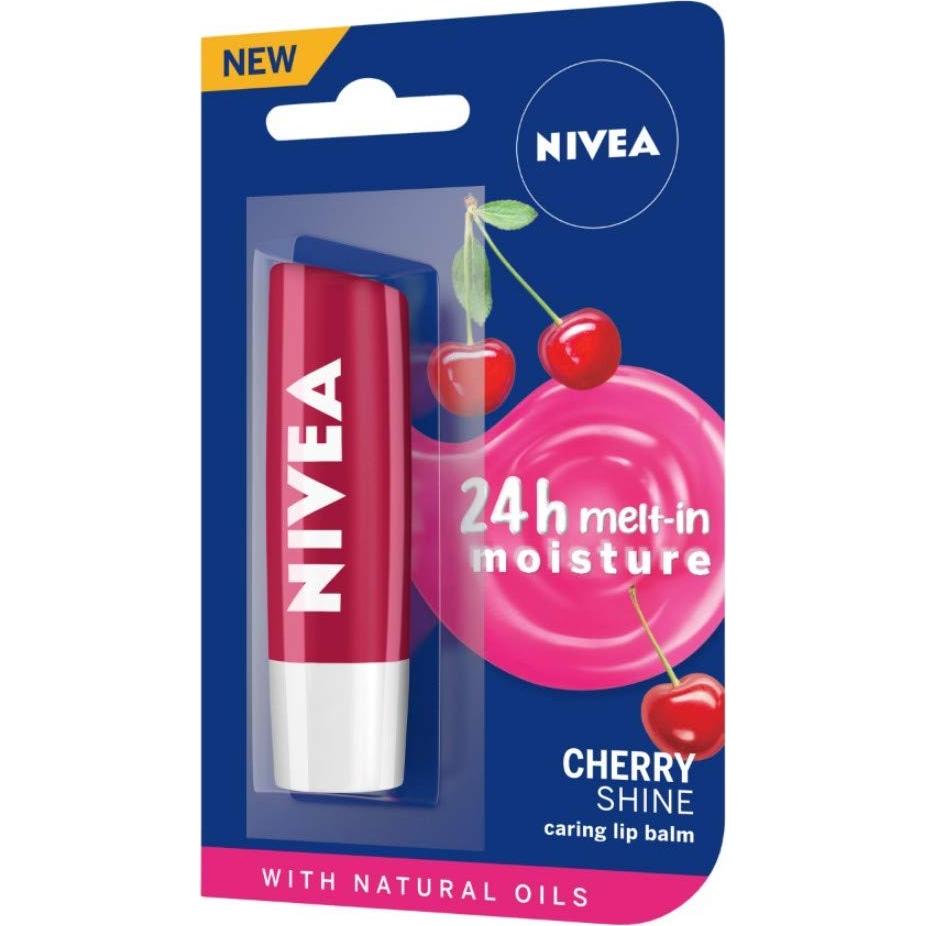Cuidado Labial Nivea Cereza Brillo Frutal 4.8g