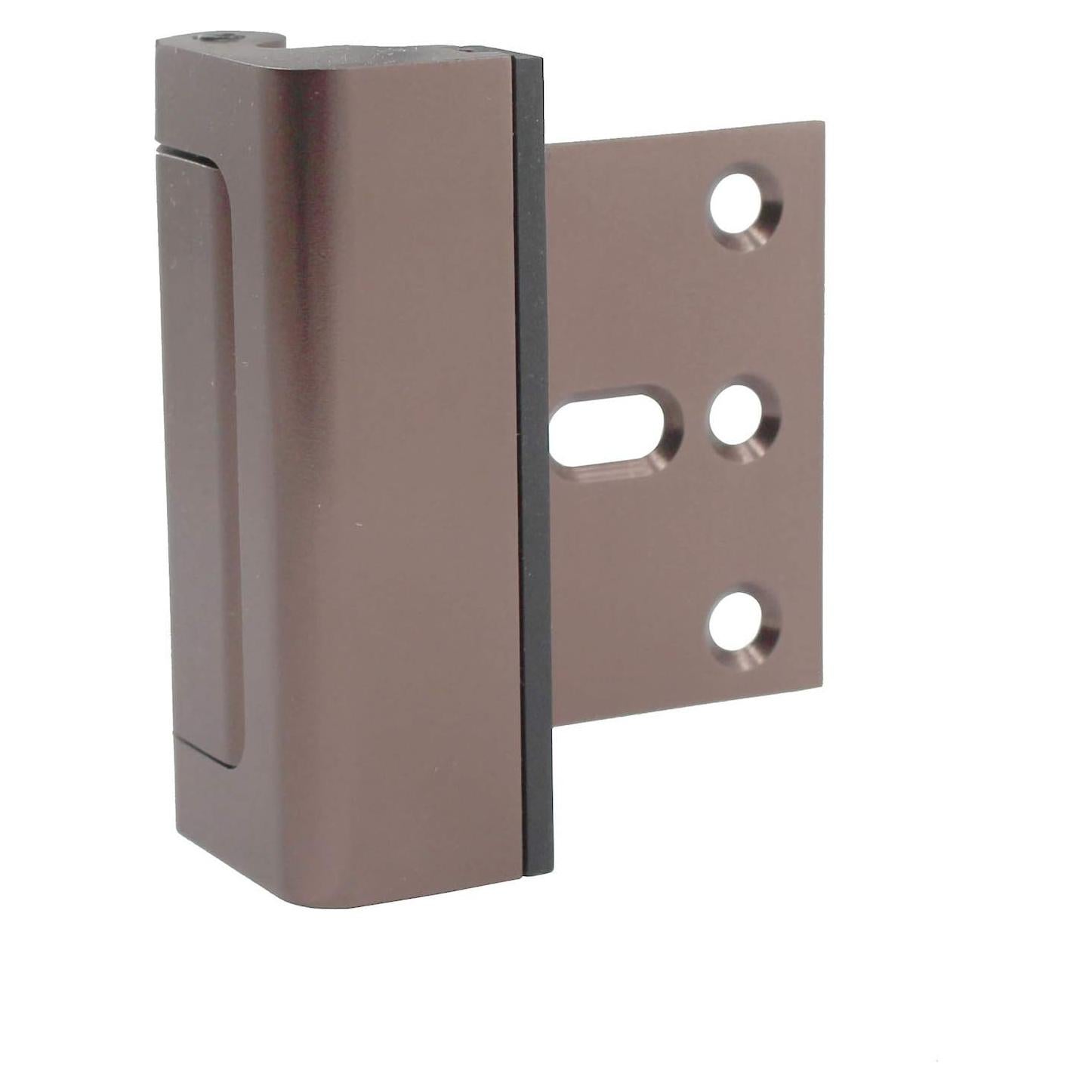 Cerradura de refuerzo de seguridad Annakideya 7.62 cm color café