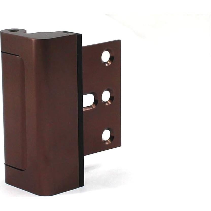 Cerradura de refuerzo de seguridad Annakideya 7.62 cm color café