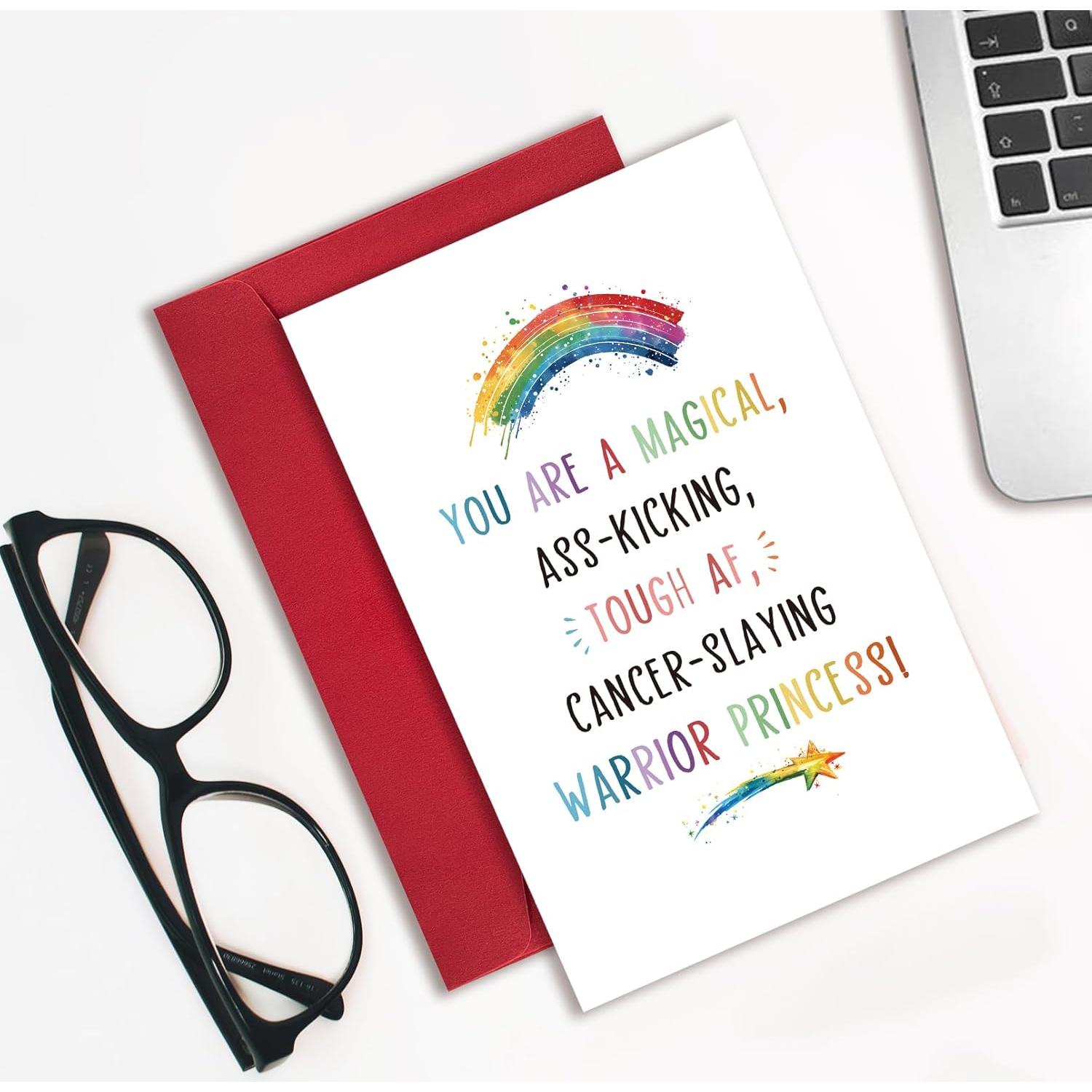 Tarjeta de Ánimo RollupJoy para Pacientes de Cáncer