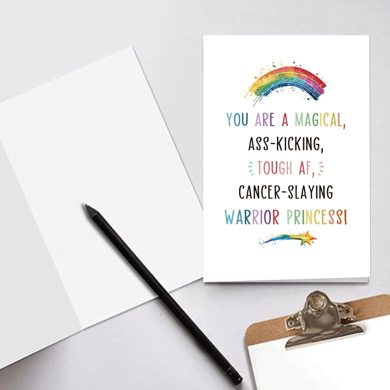 Tarjeta de Ánimo RollupJoy para Pacientes de Cáncer