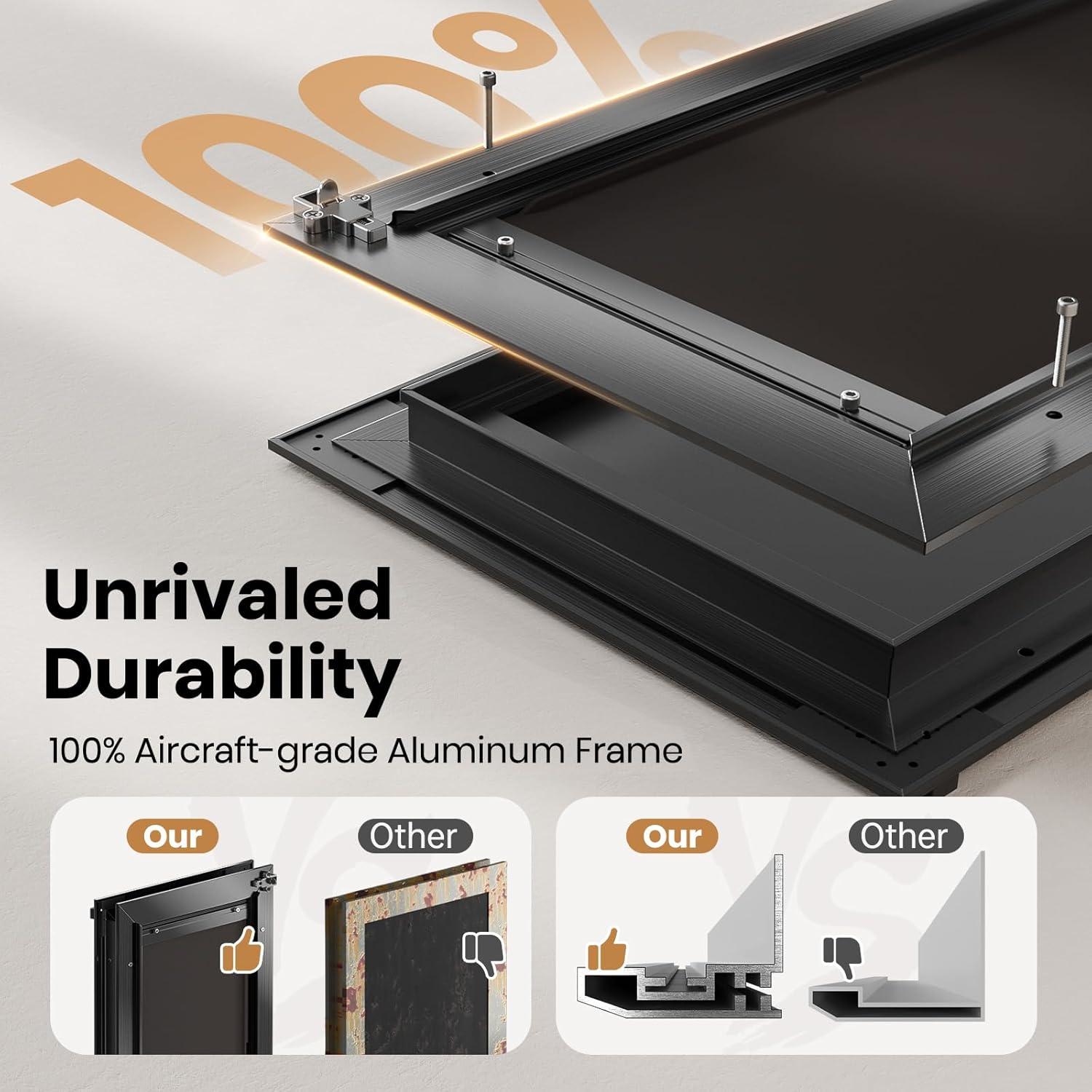 Puerta para Gatos VOSOIR Aluminio Pequeña 10.5x6.8cm