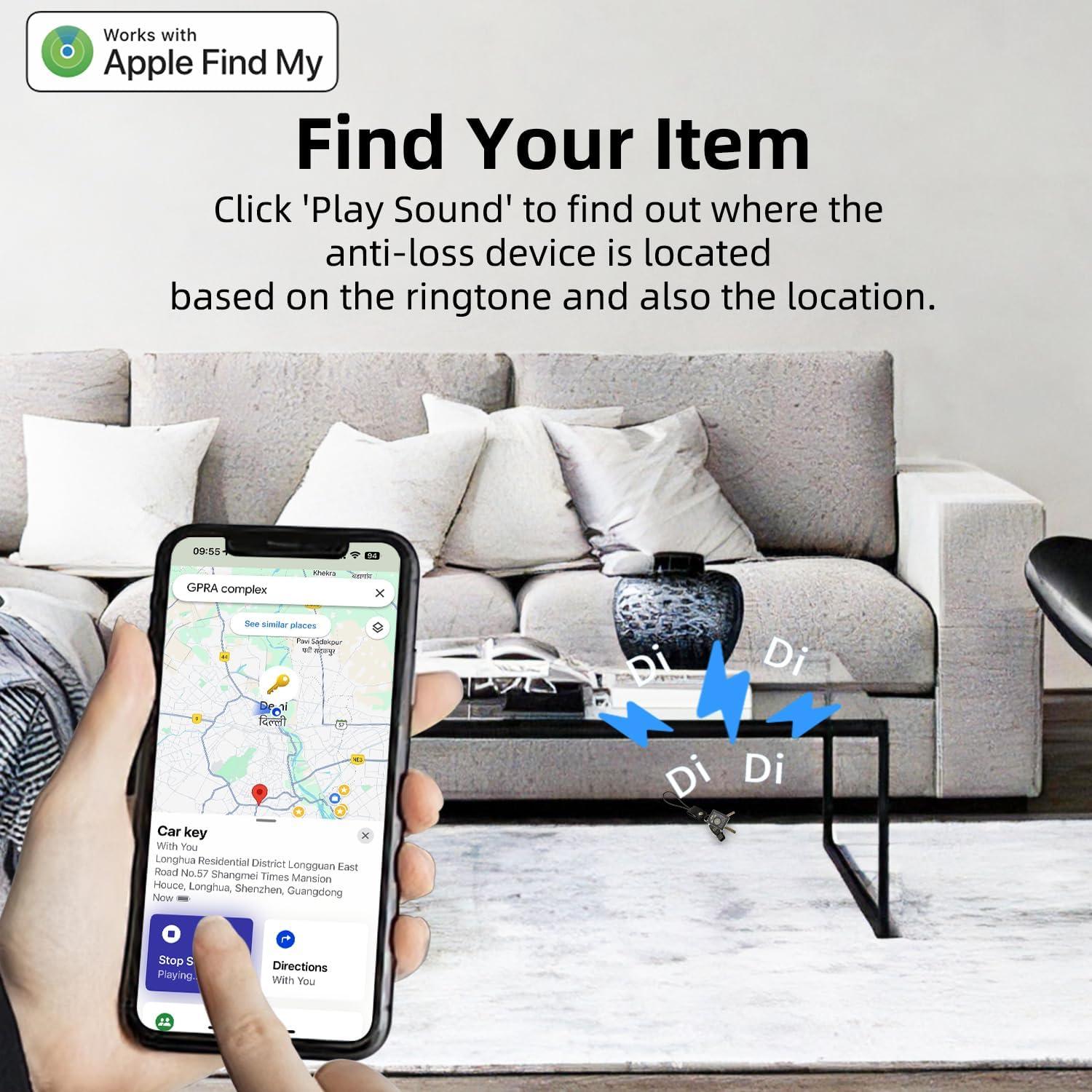Mini Tracker P21 Apple Find My - Localizador Recargable IP67