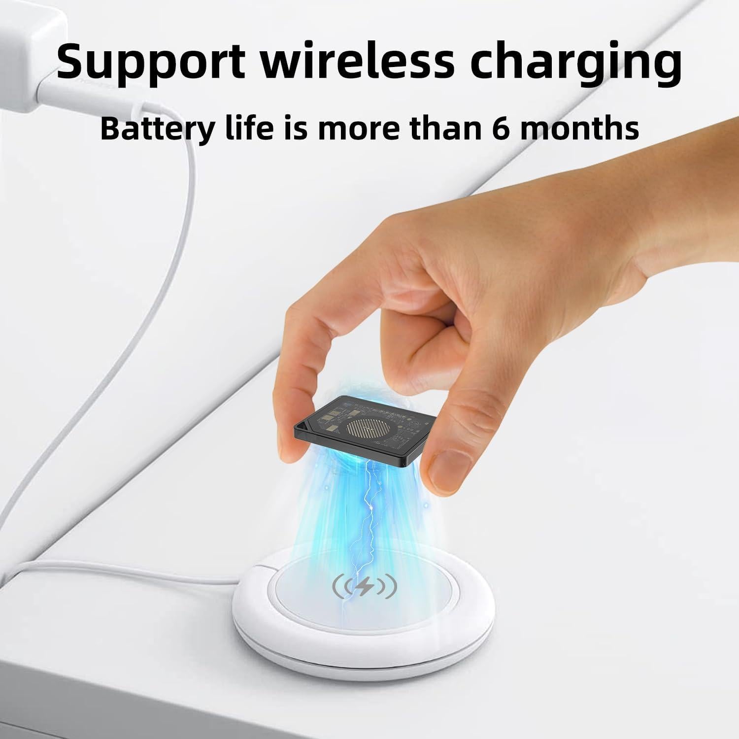 Mini Tracker P21 Apple Find My - Localizador Recargable IP67