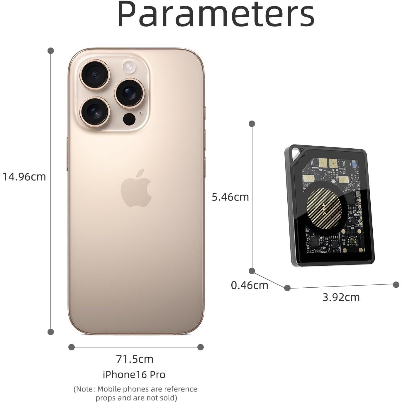 Mini Tracker P21 Apple Find My - Localizador Recargable IP67