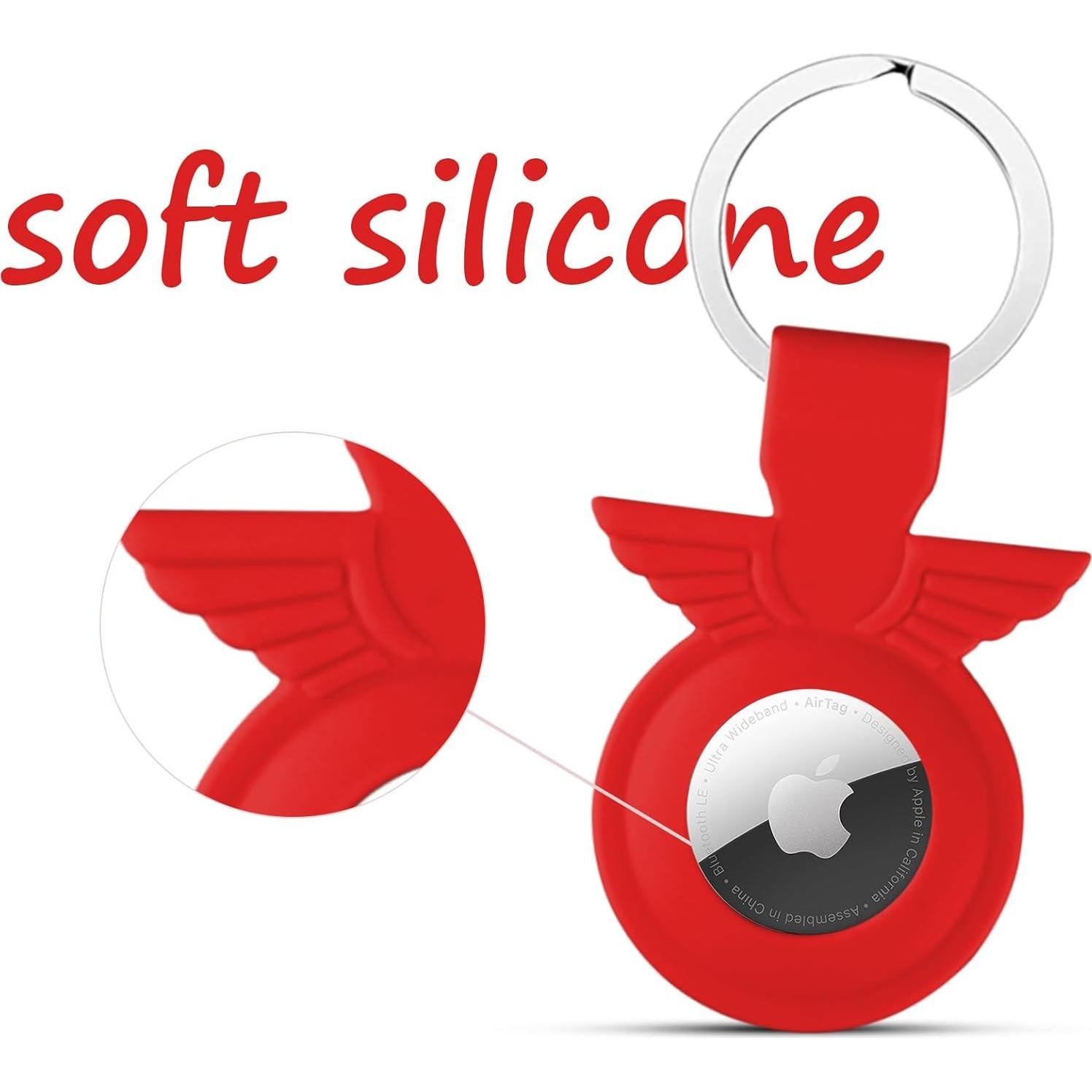 Funda Protectora Silicona para Apple AirTag - GAGAAL 2 Piezas