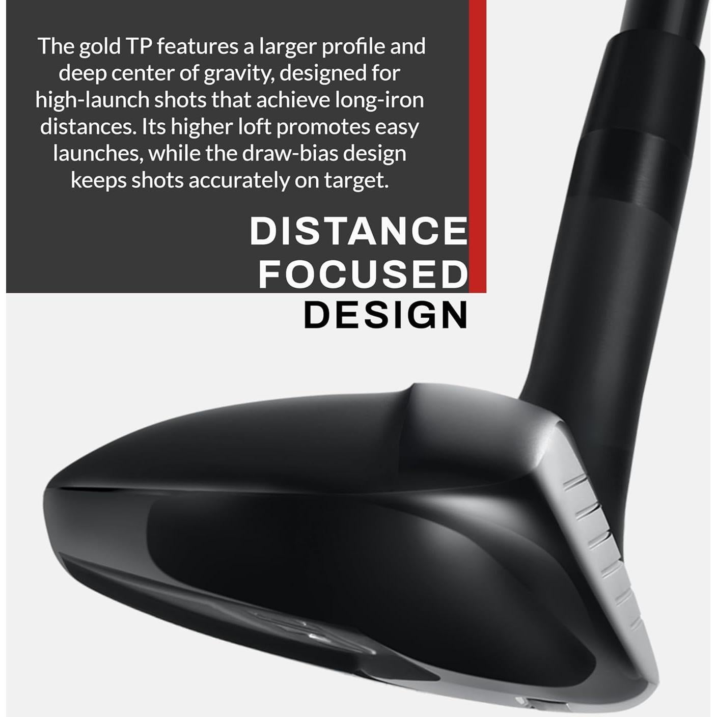 Híbrido de Golf PGF GCWarehouse #5 24° Regular Derecha