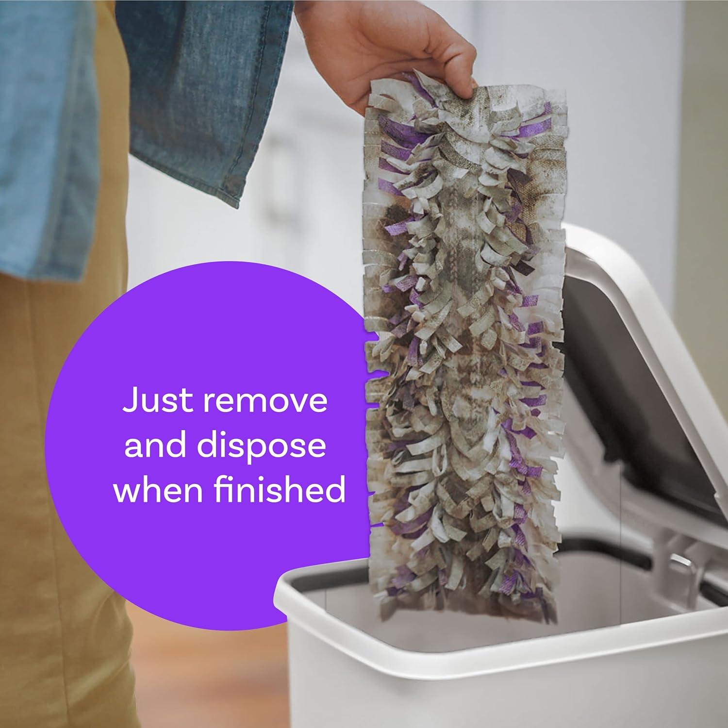 Paquete de Recarga Swiffer Power Mop 5 Almohadillas + 748 ml Limpiador