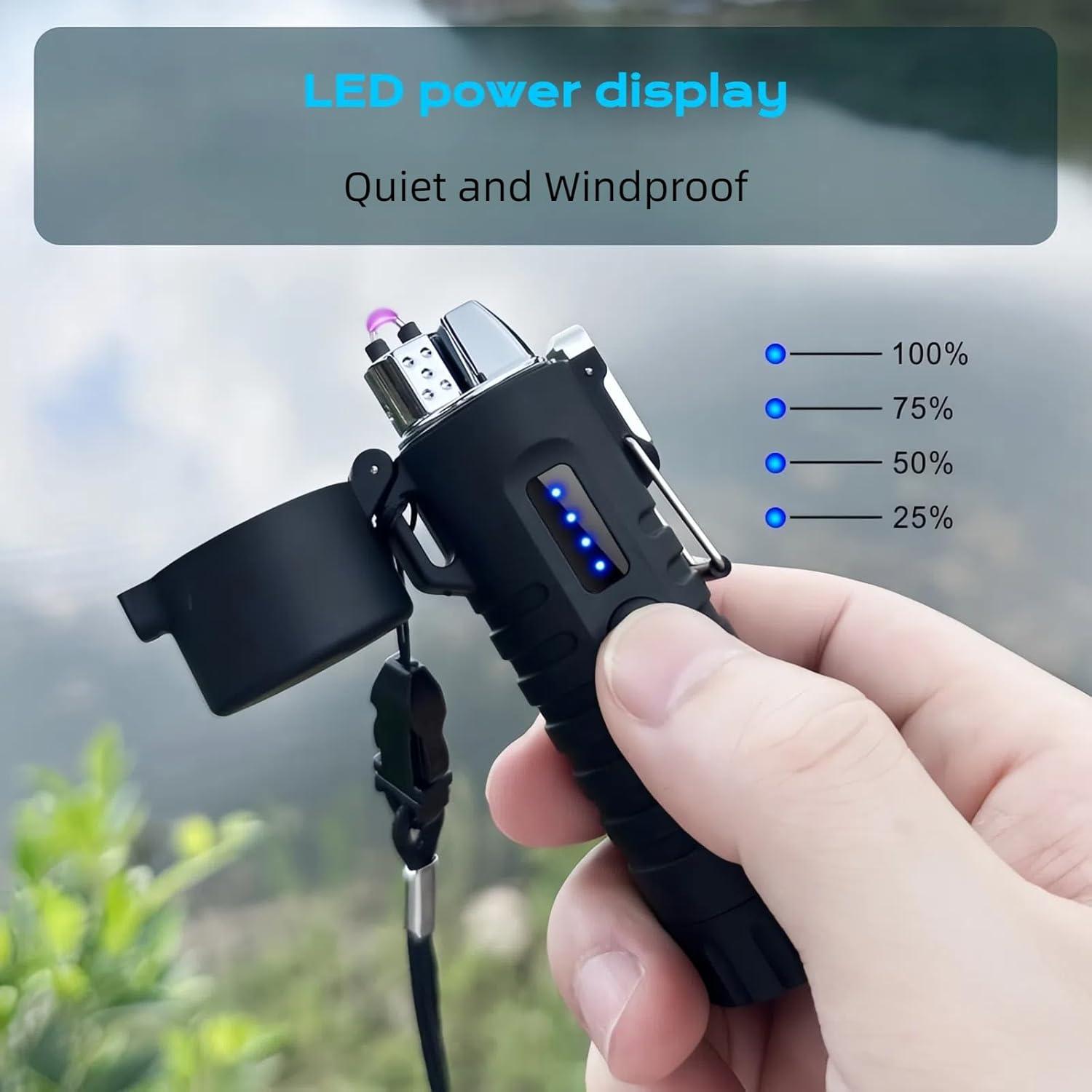 Encendedor Eléctrico NINSI F51 USB C Resistente al Agua