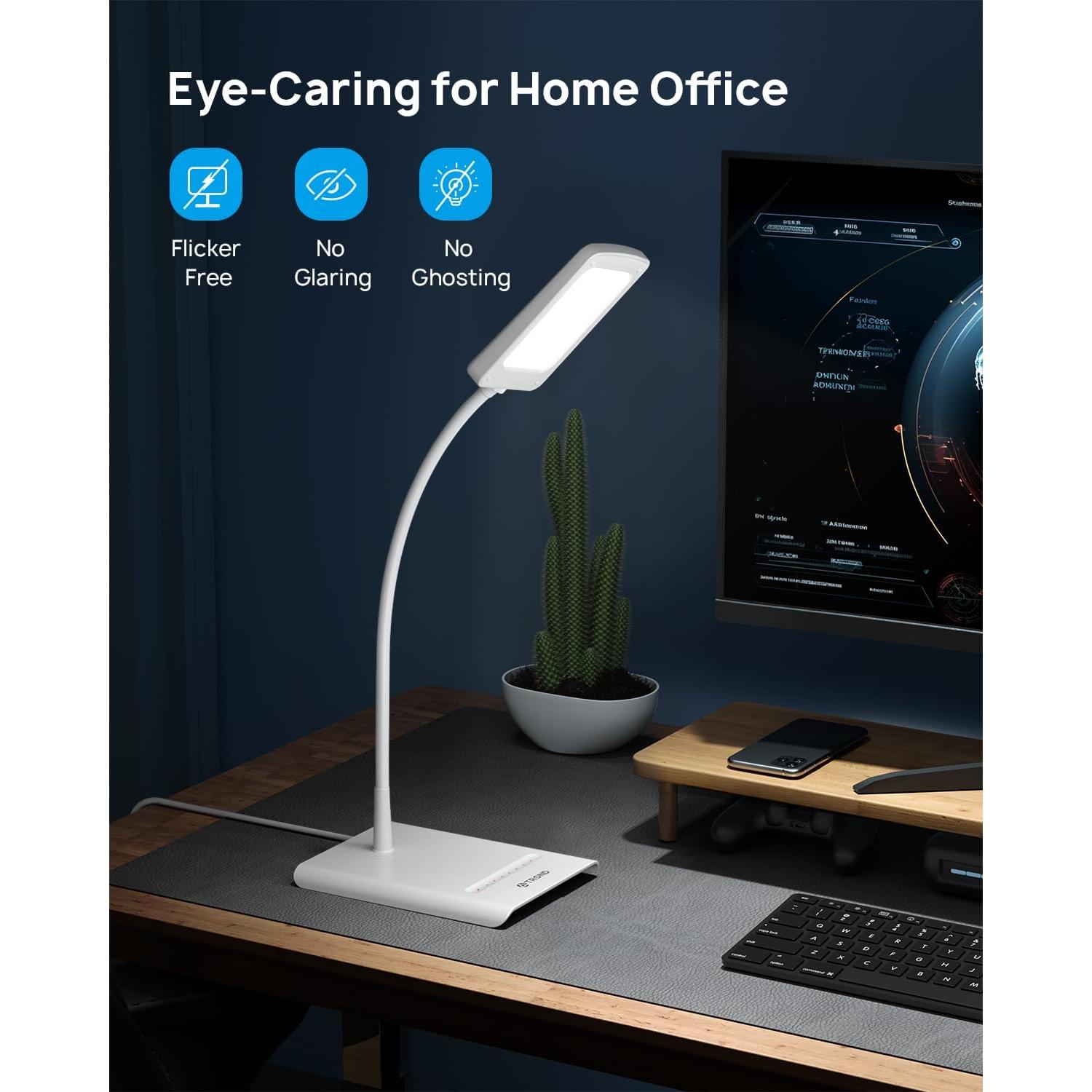 Lámpara de Escritorio LED TROND Regulable 10W 900 Lúmenes