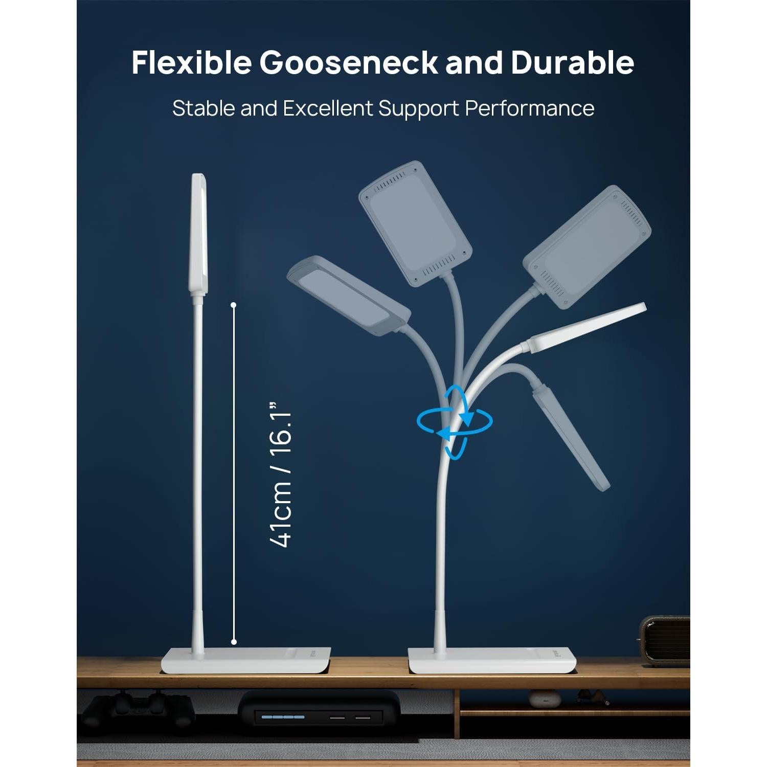 Lámpara de Escritorio LED TROND Regulable 10W 900 Lúmenes