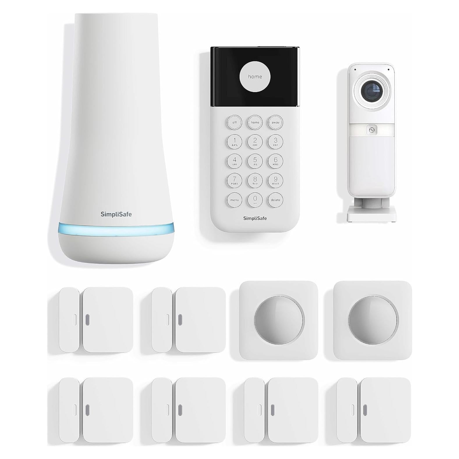 Sistema de Seguridad Inalámbrico SimpliSafe 11 Piezas HD