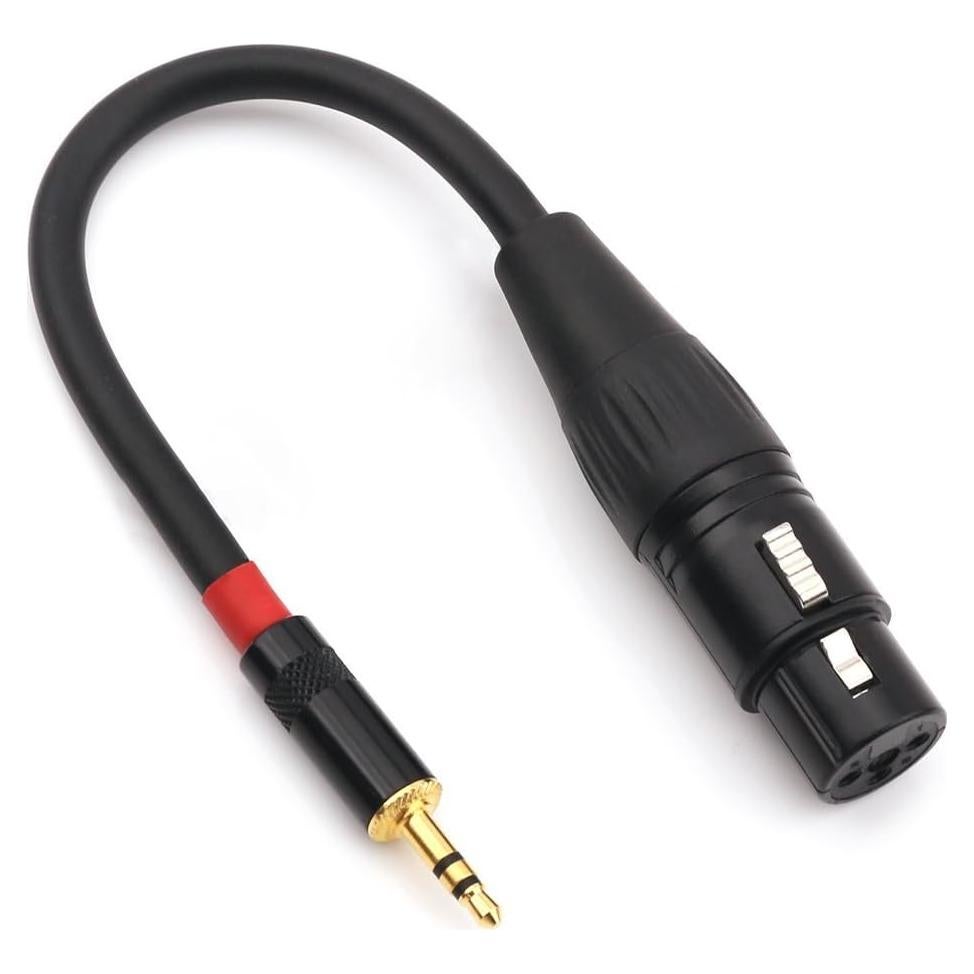 Cable de Micrófono NANYI 3.5mm a XLR Hembra 0.2M