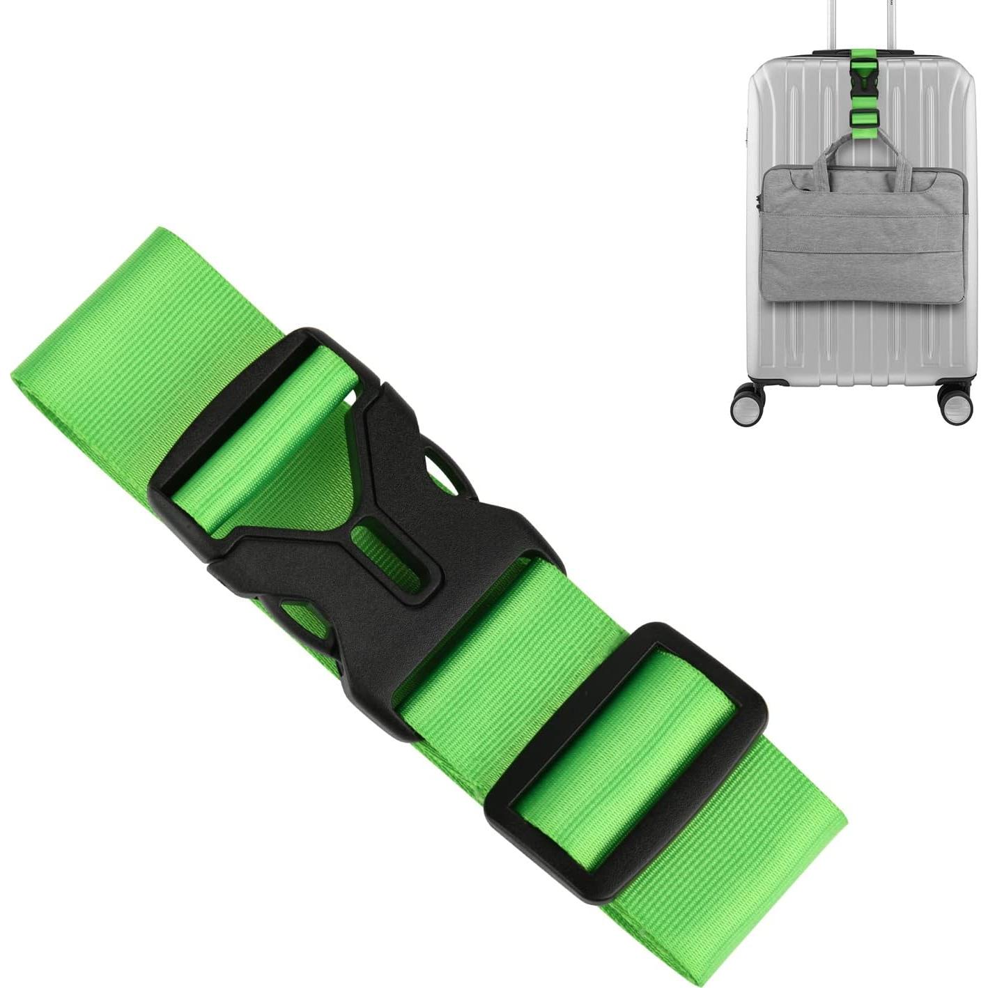 Correa de Equipaje Nylon Cosmos TRL-LUG-STRAP-ADJ Verde
