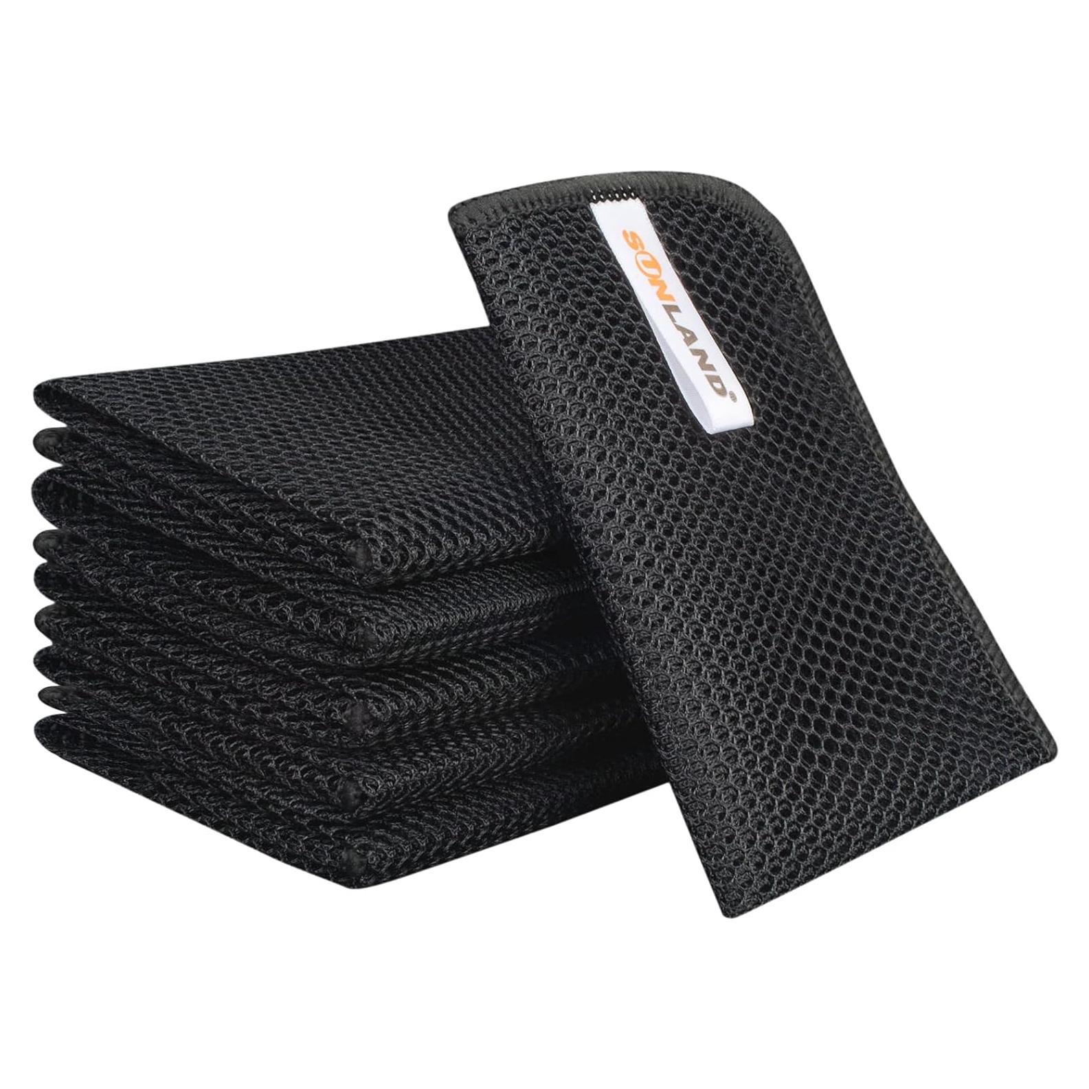 Paños de Cocina SUNLAND 6 Unidades 30x30cm Malla Doble Capa