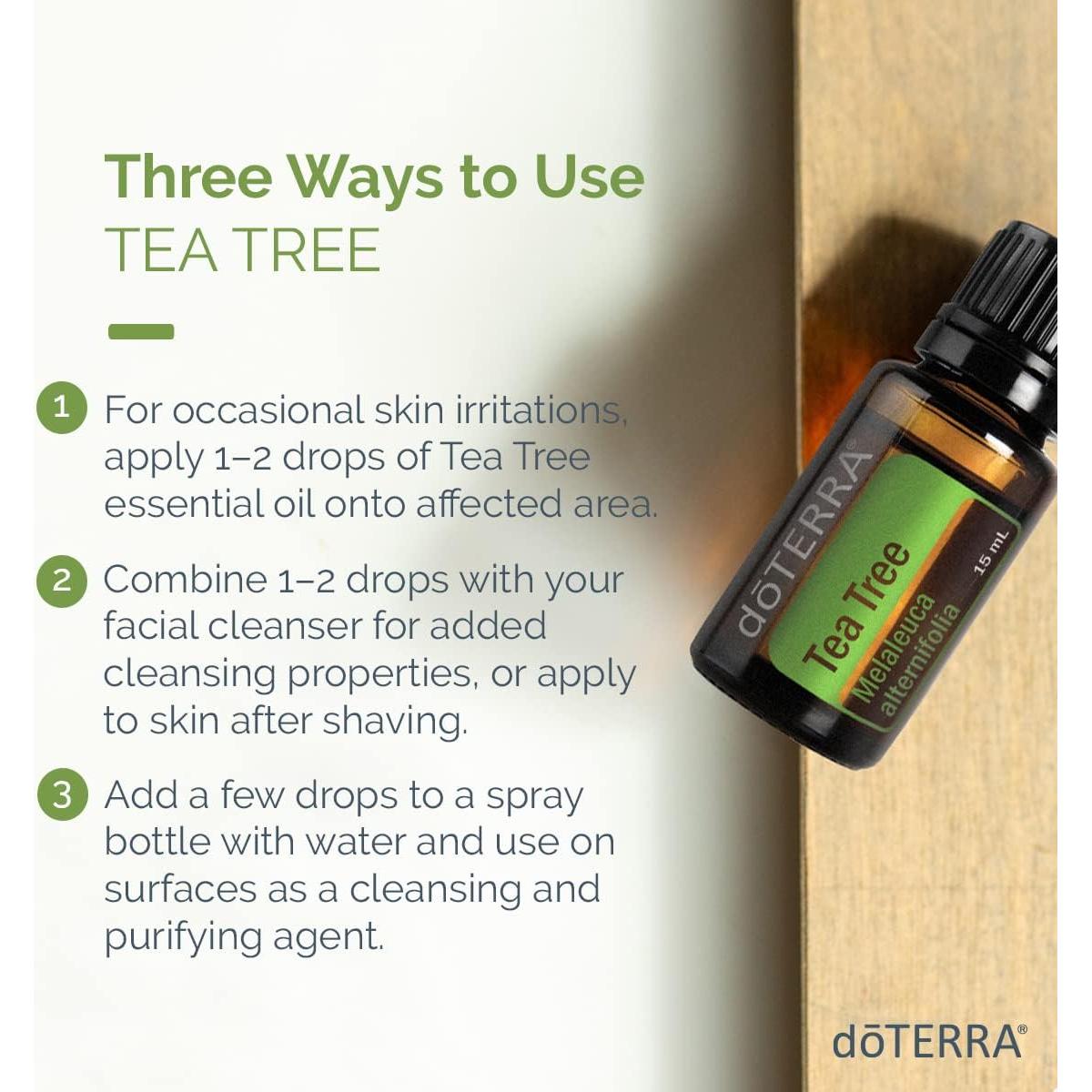 Aceite Esencial de Melaleuca doTERRA - 15 ml x 2