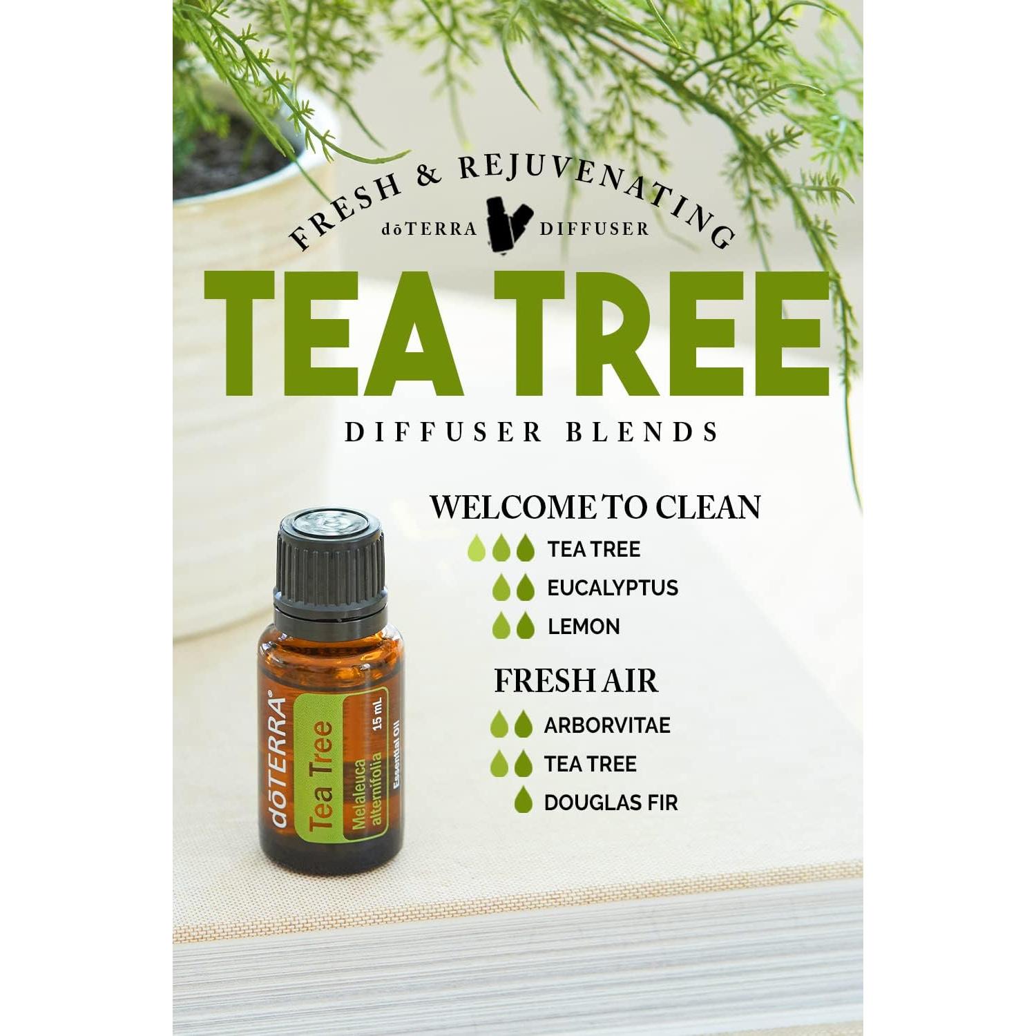 Aceite Esencial de Melaleuca doTERRA - 15 ml x 2